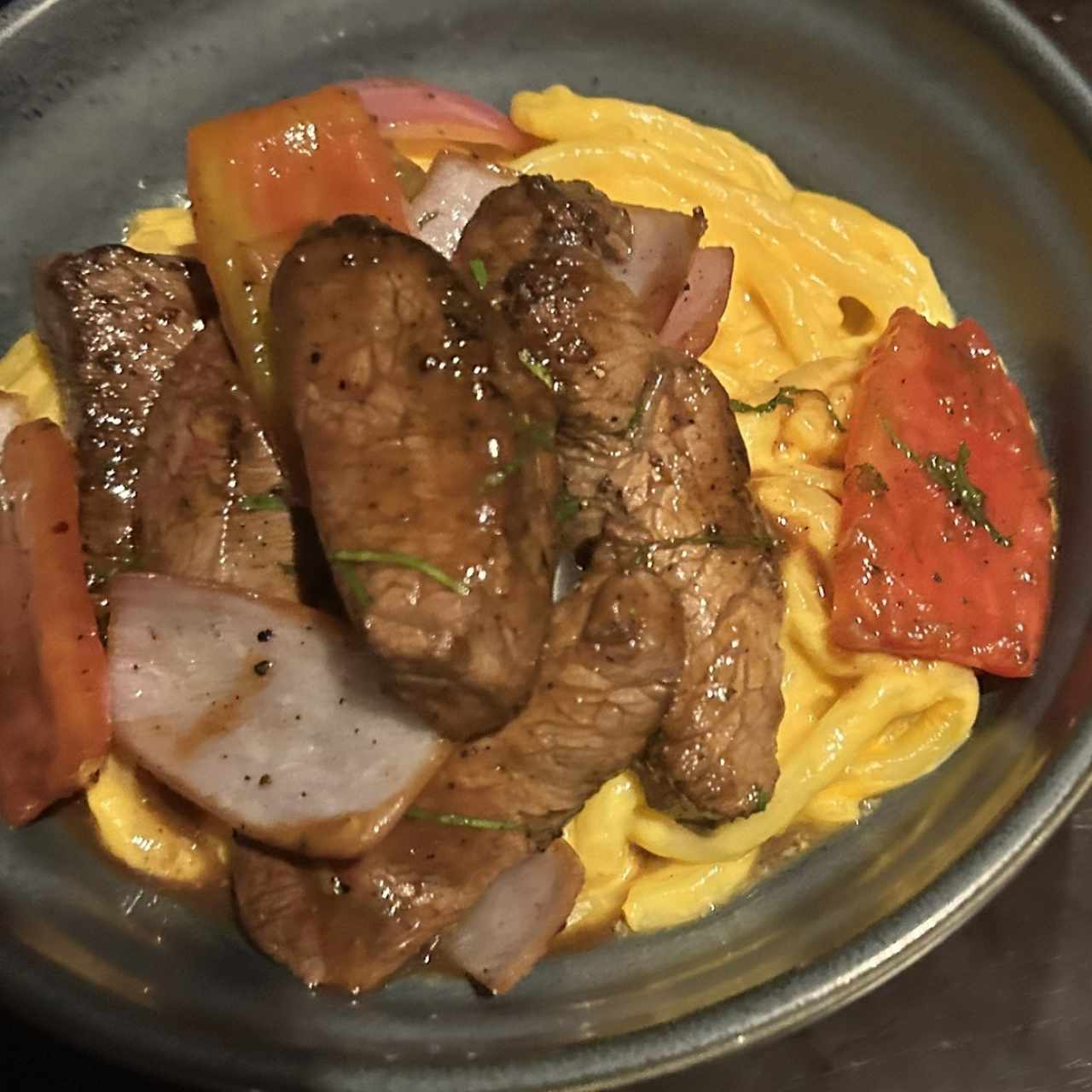 Udon a la Huancaína