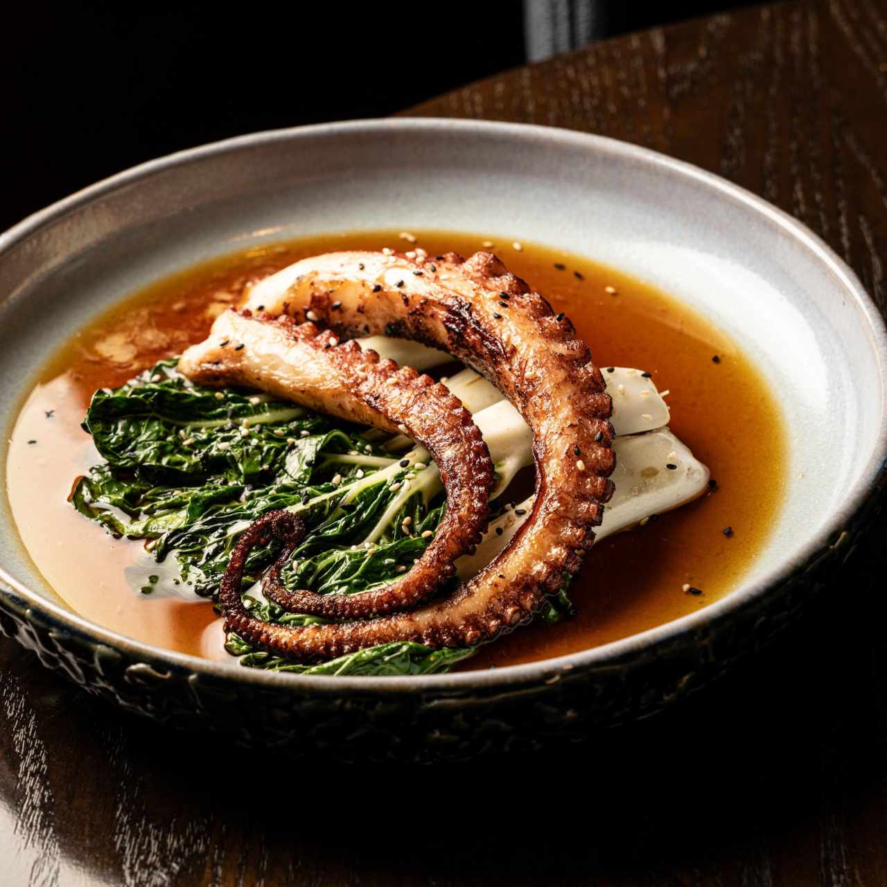 PULPO BOK CHOI