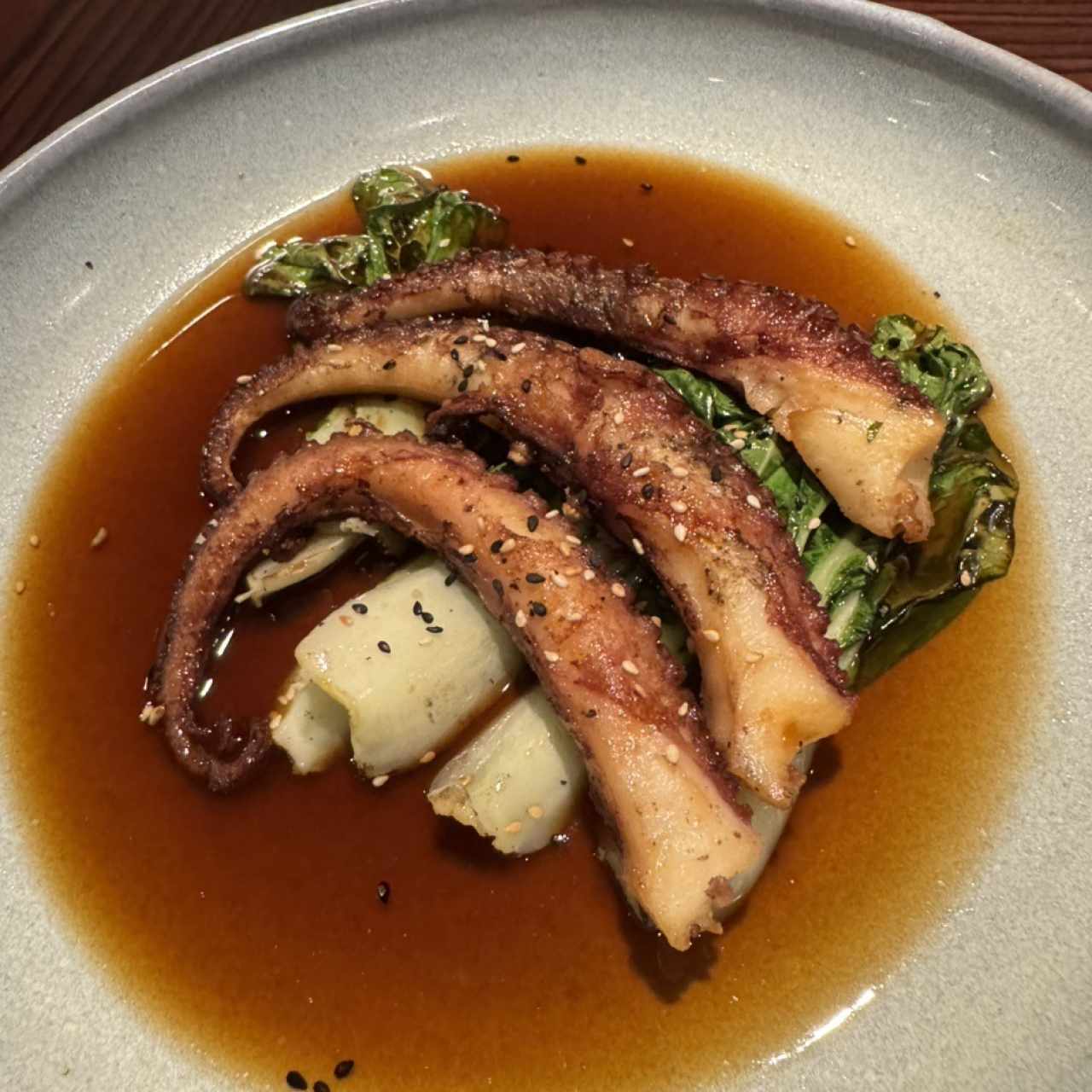 PULPO BOK CHOI