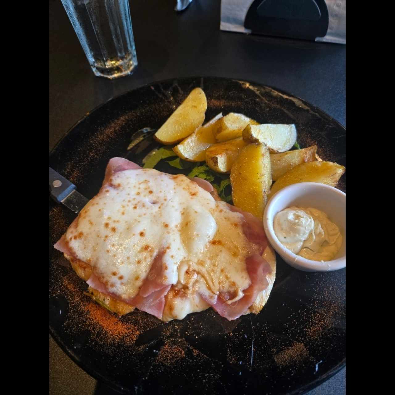 pollo con queso y jamón 