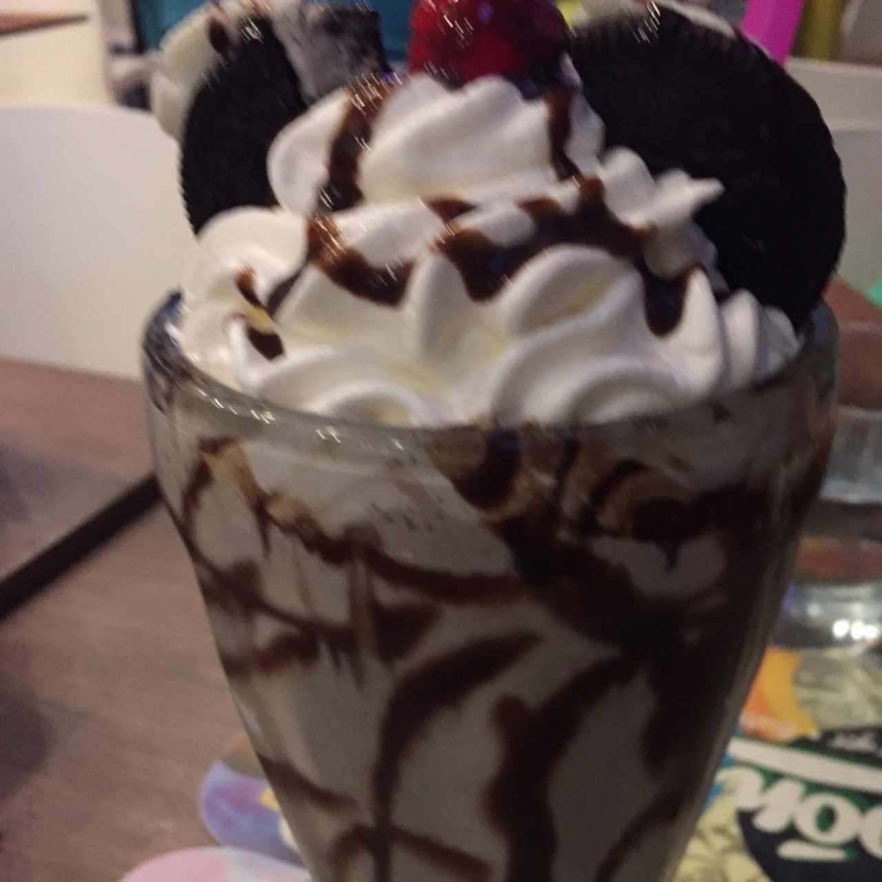 malteada de oreo