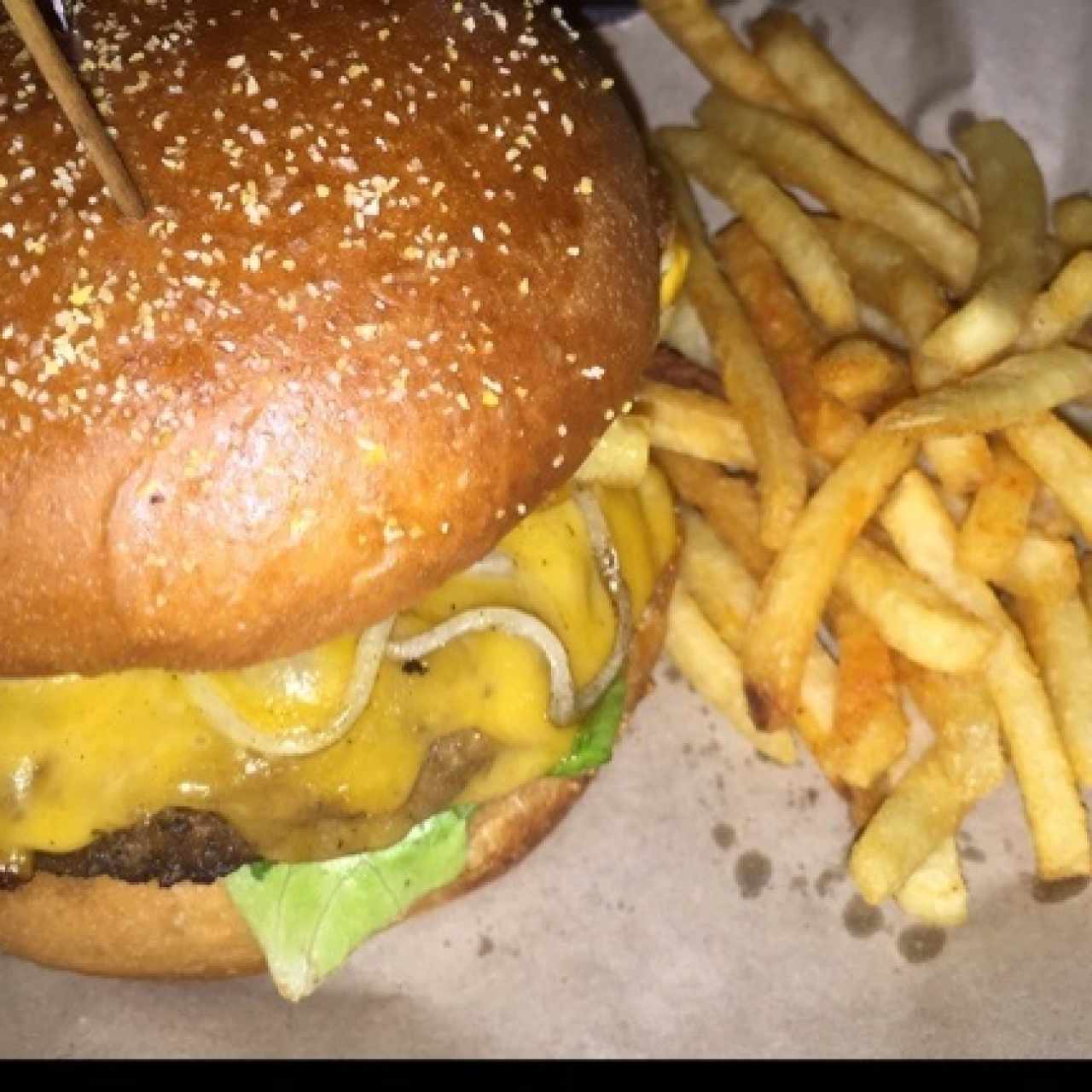 AMAZINGG! La Habanera burger!