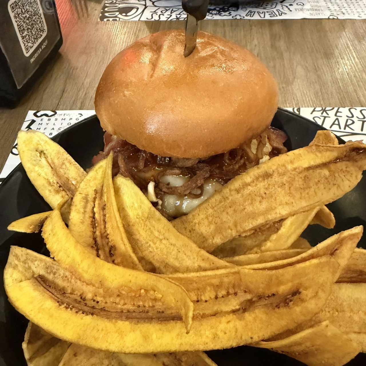 Old fashioned burger 