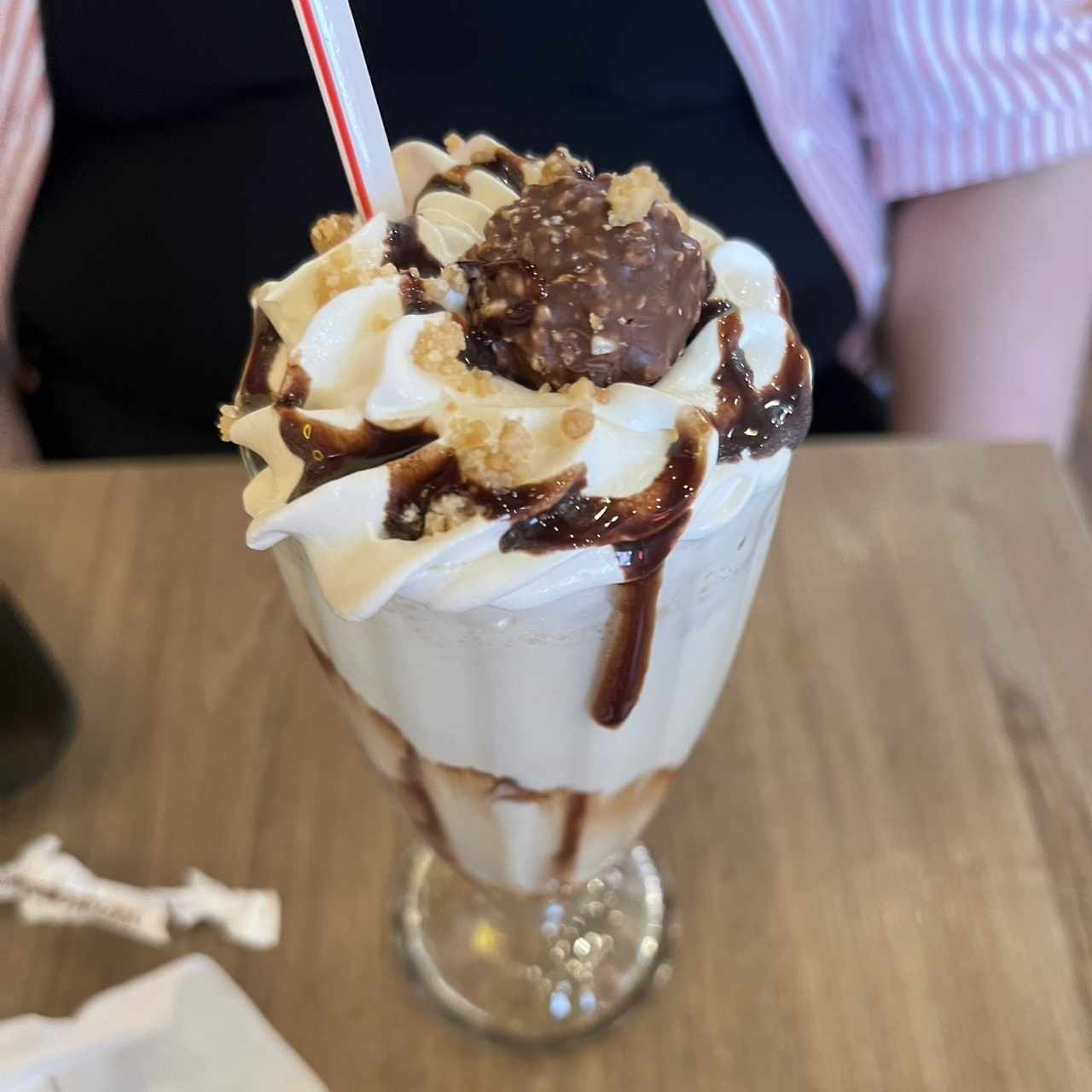 Milkshake de ferrero