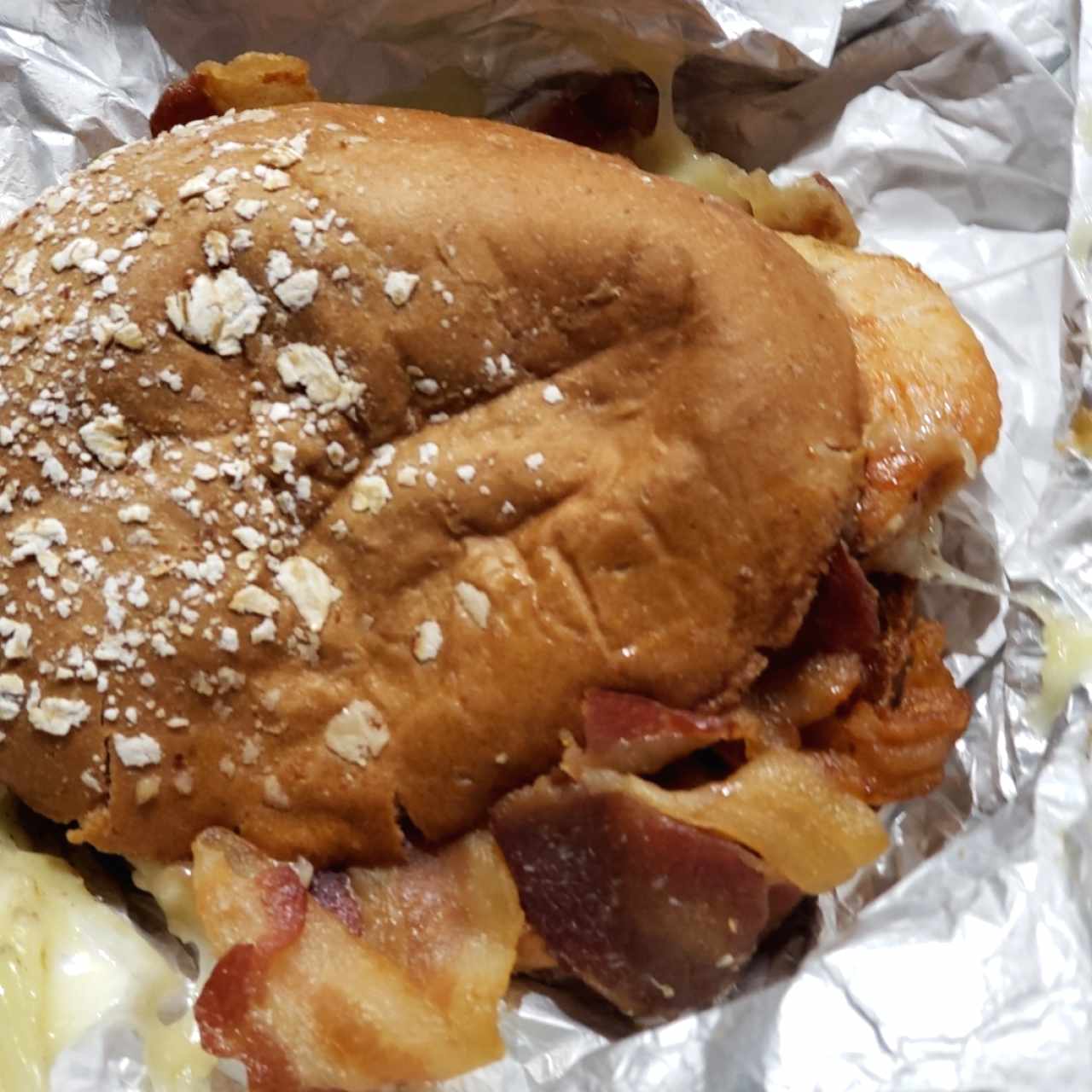 HAMBURGUESA POLLO EN PAN INTEGRAL
