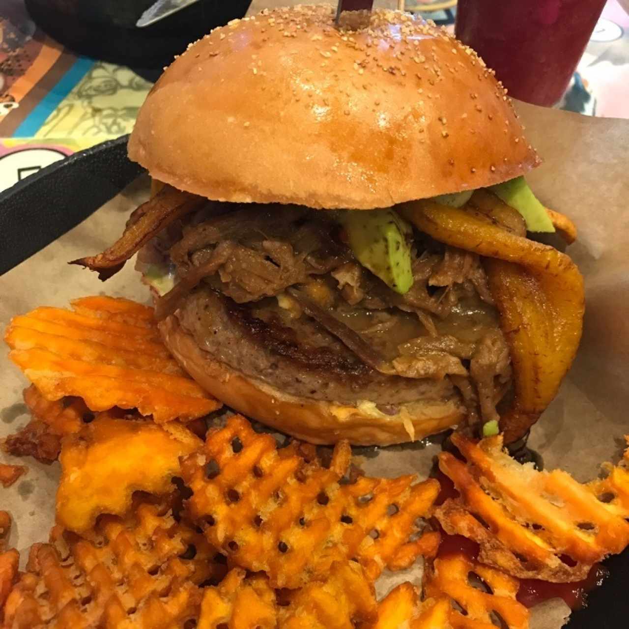 Hamburguesa Panameña