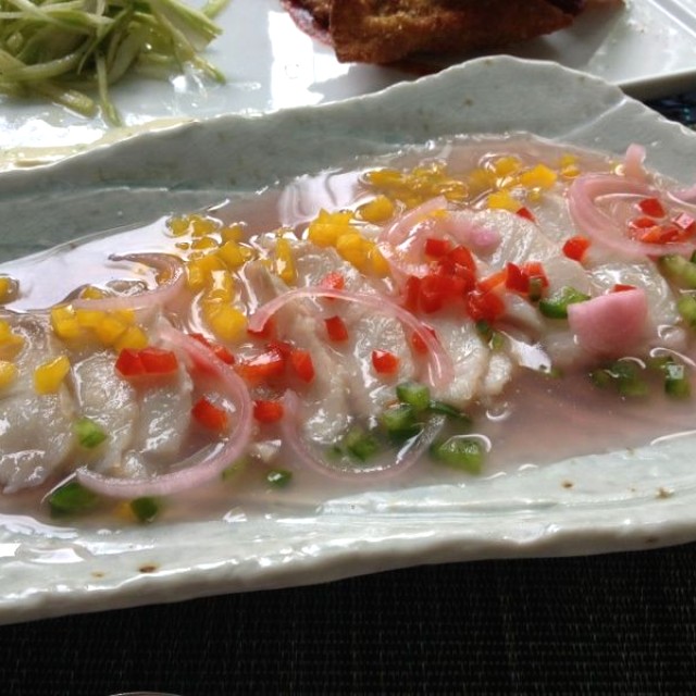 Tiradito de Robalo