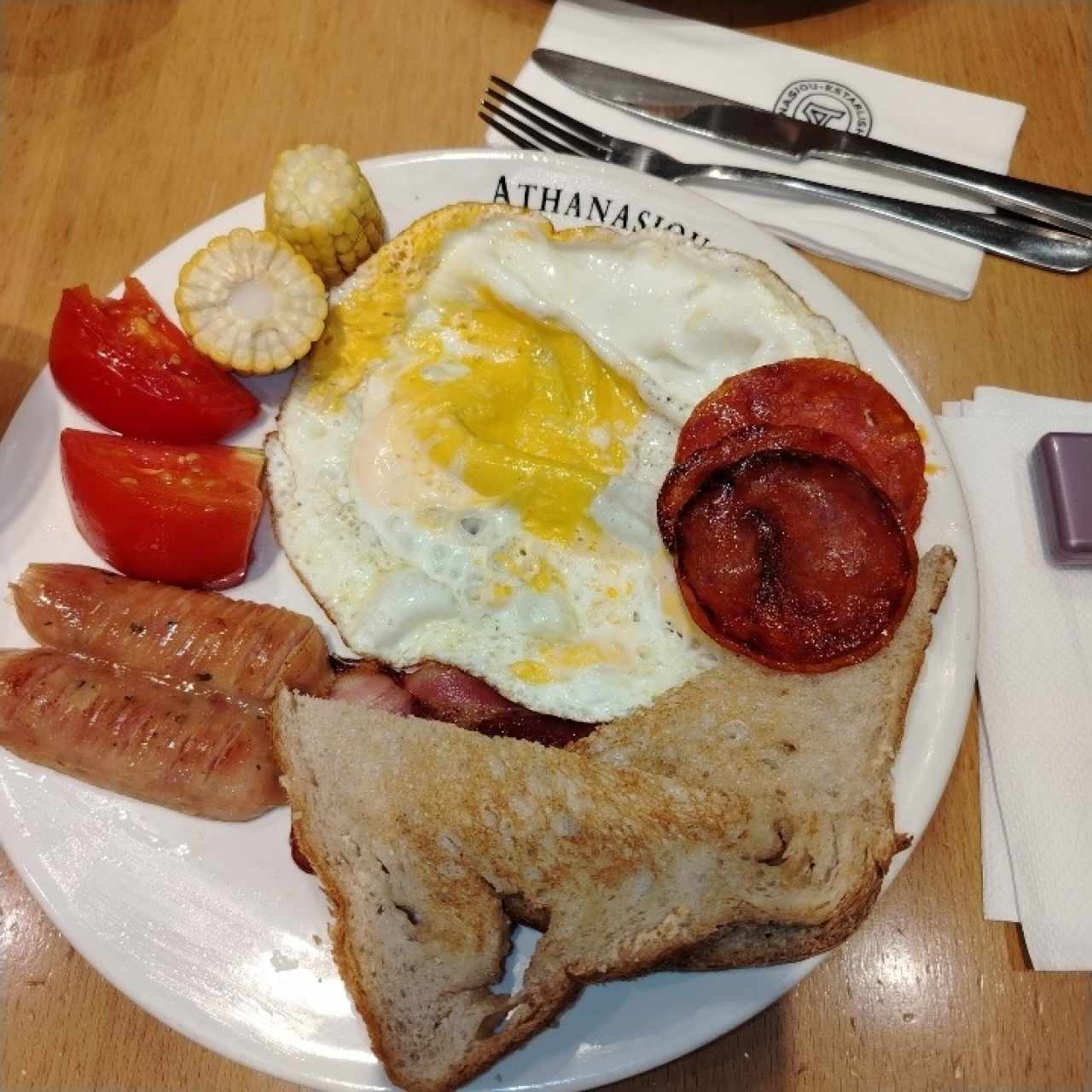 Desayunos típicos extra cantimpalo 