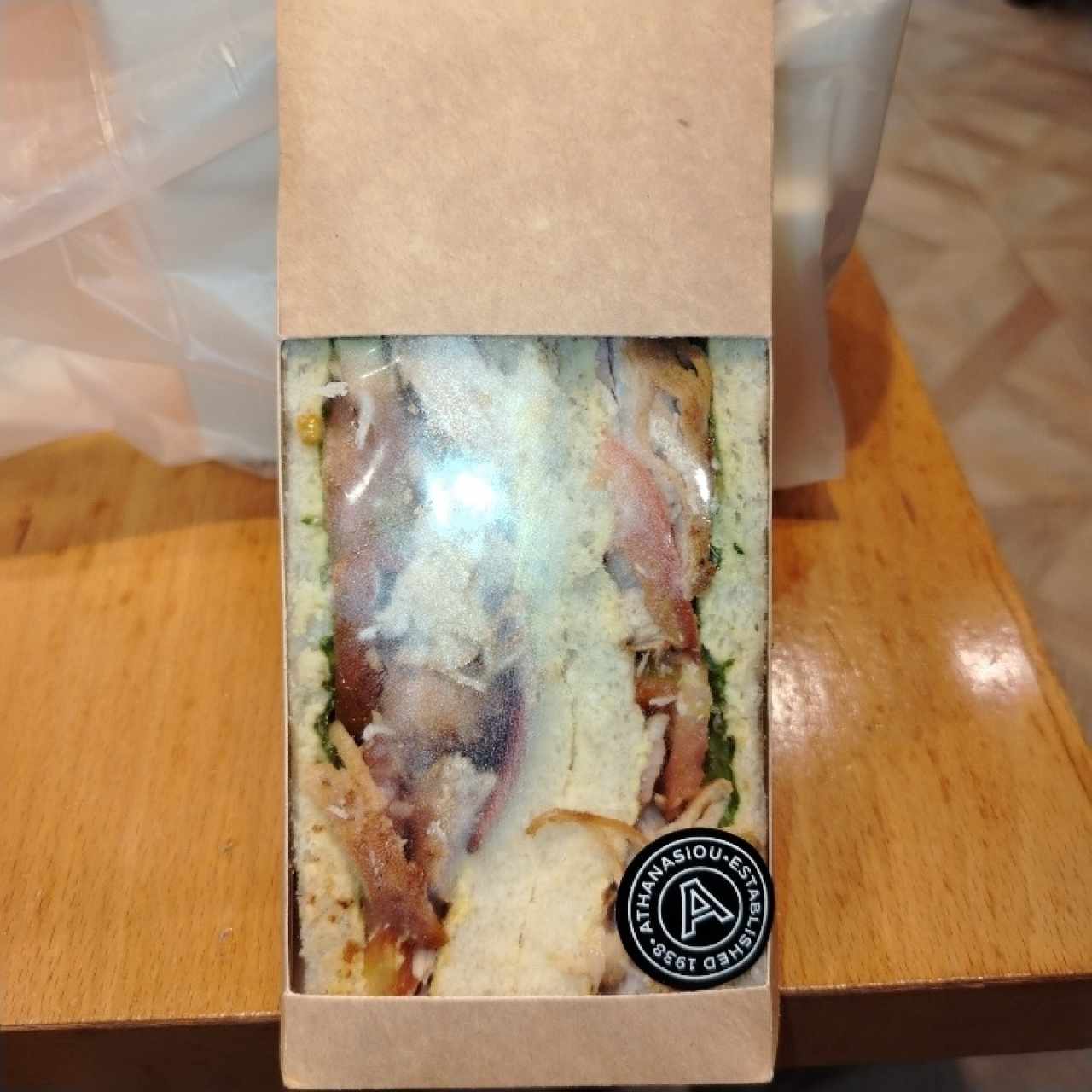 Club pollo y tocino 