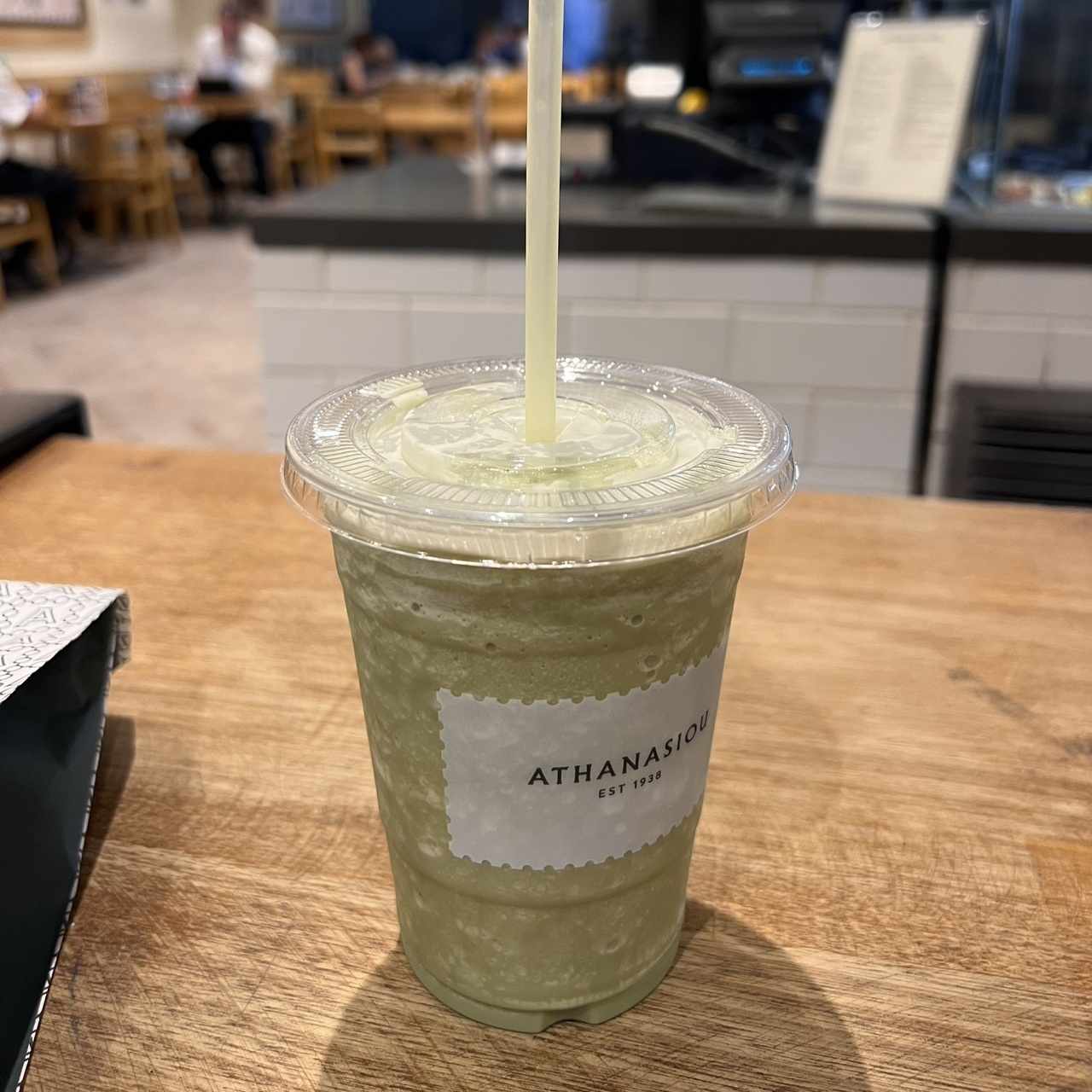 frappe de matcha