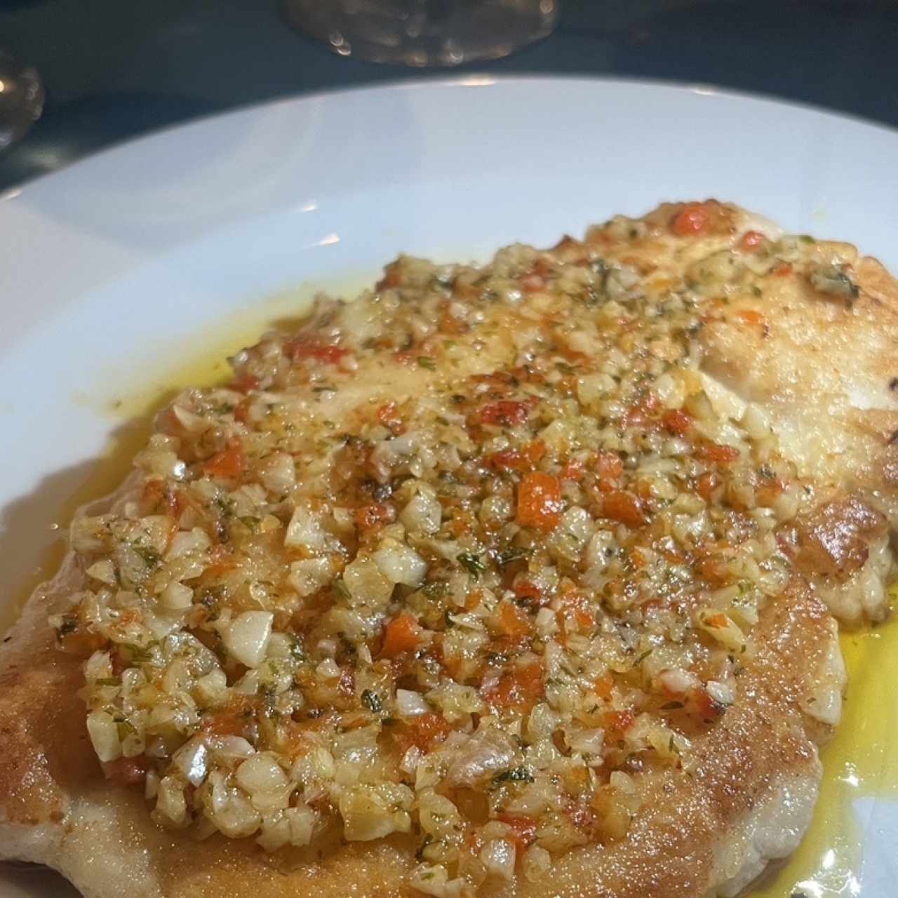 Corvina Al Ajillo