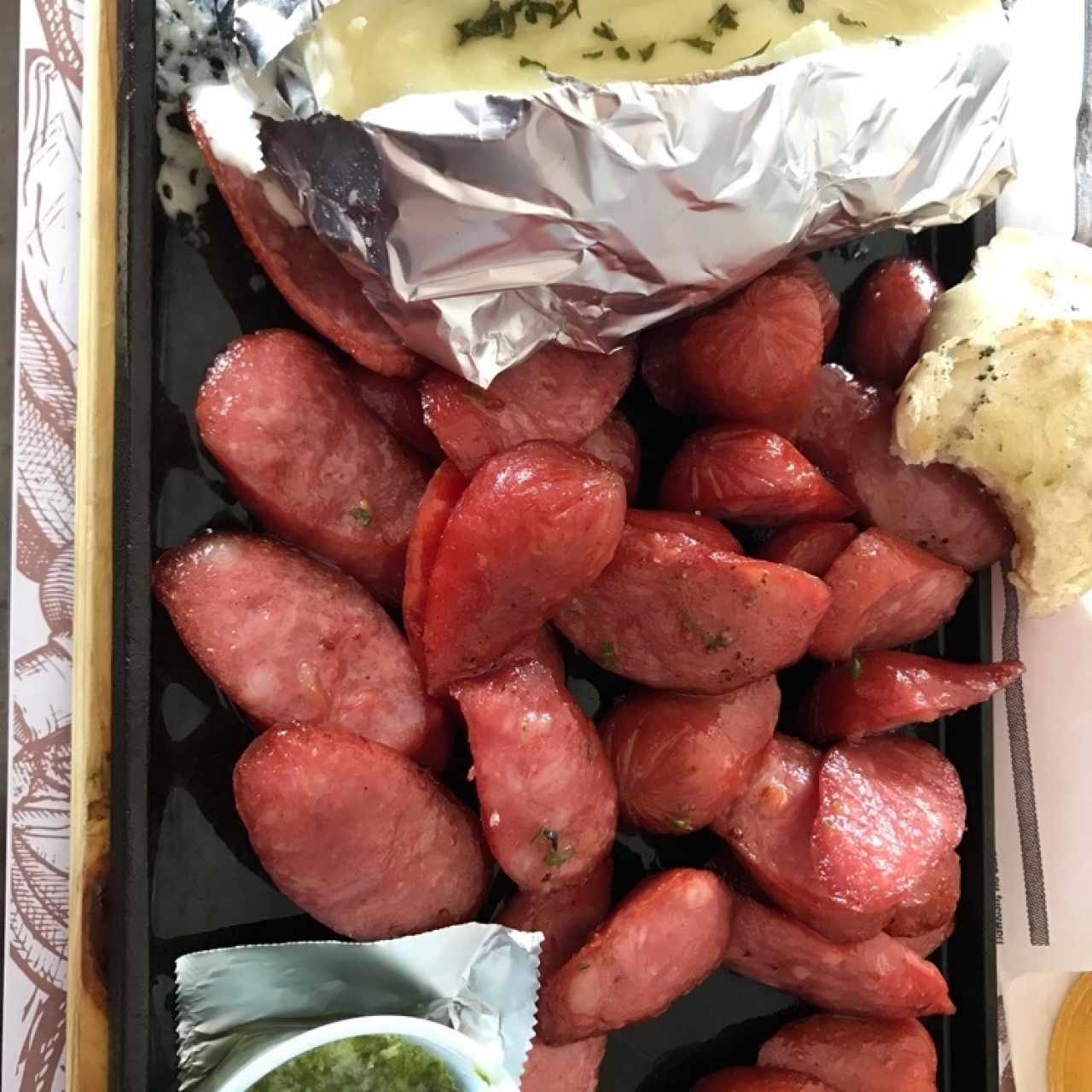 picadita chorizo