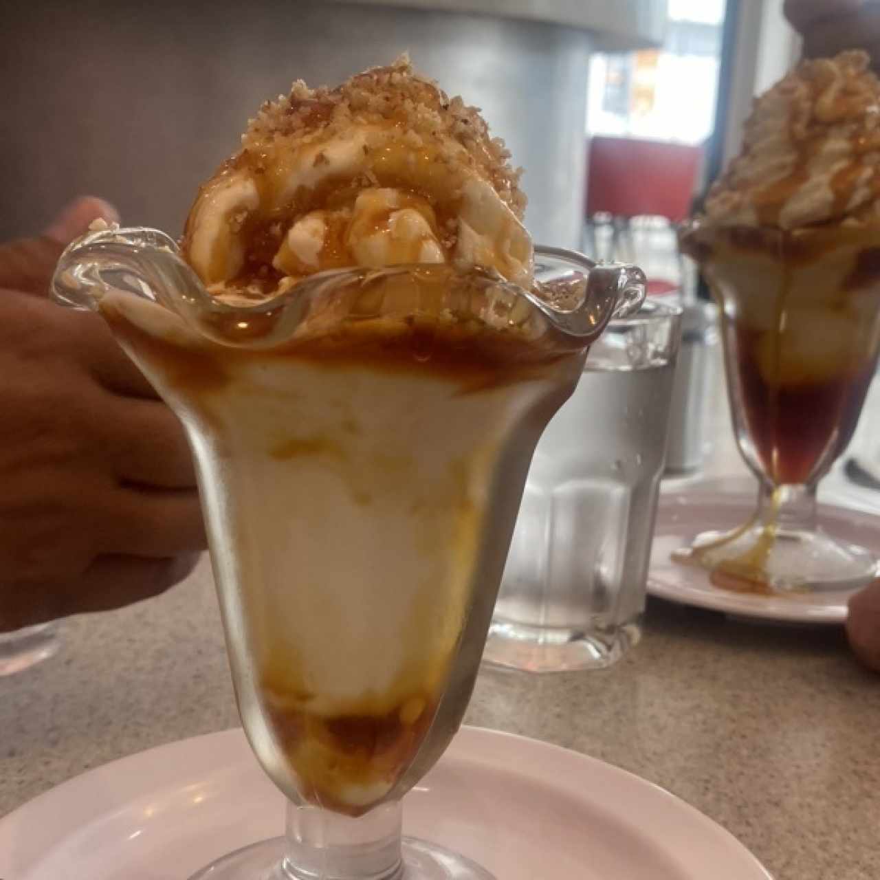Sunday de vainilla con caramelo y sin crema 👌🏻