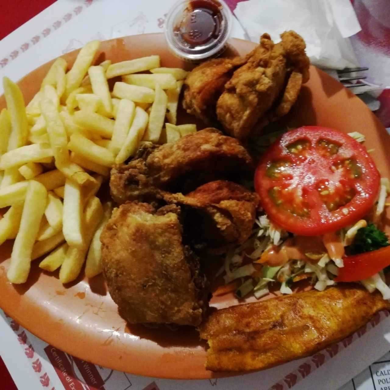 pollo frito