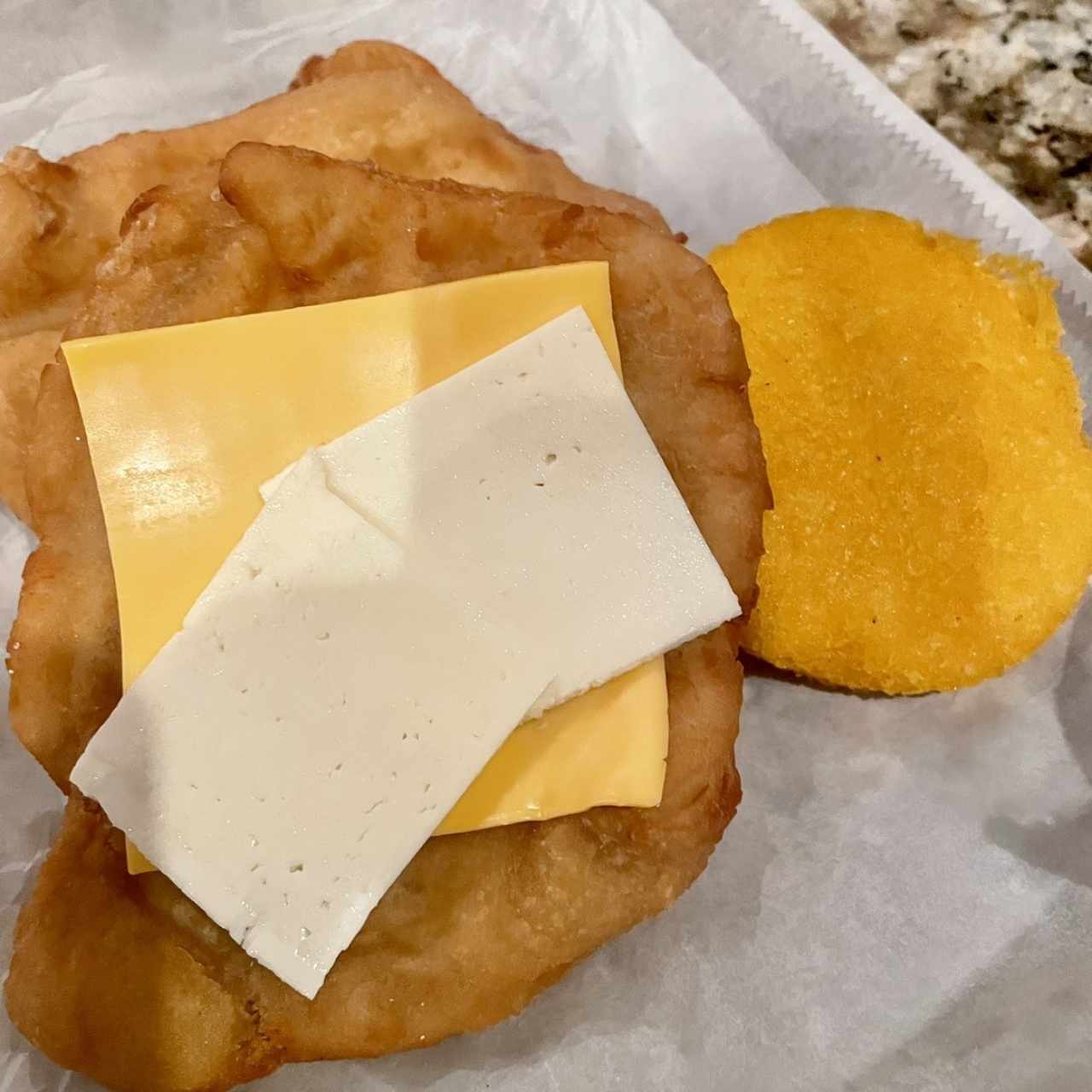 Hojaldra y tortilla 