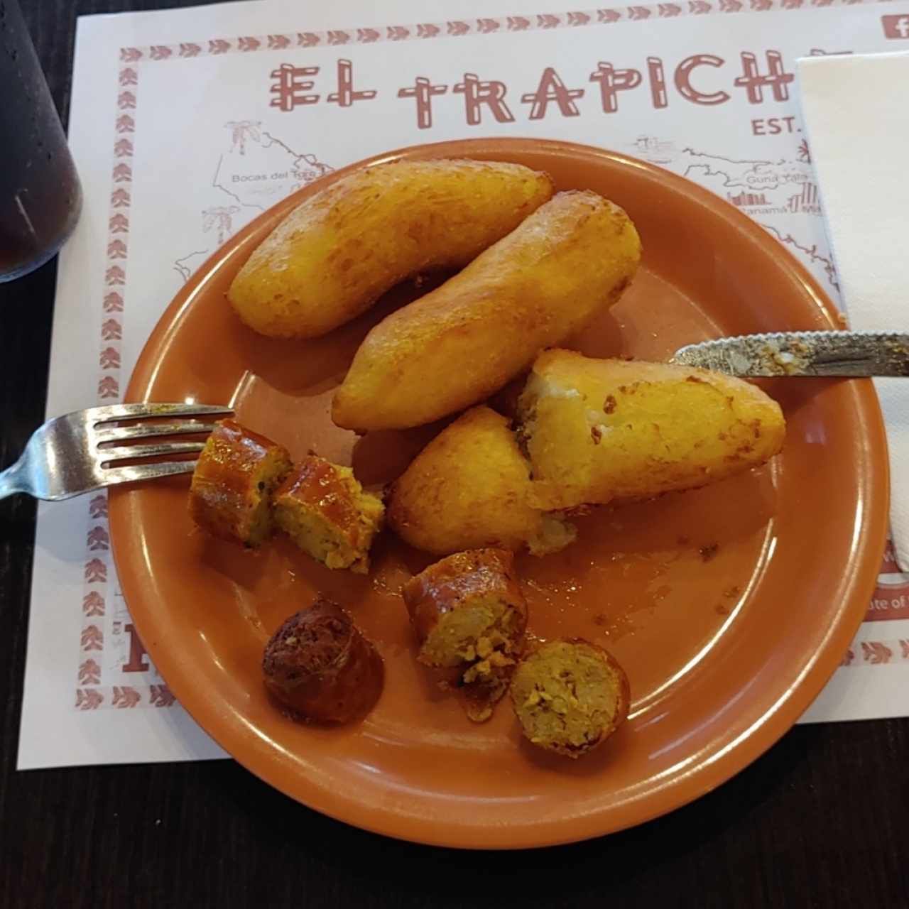 carimañola y chorizo