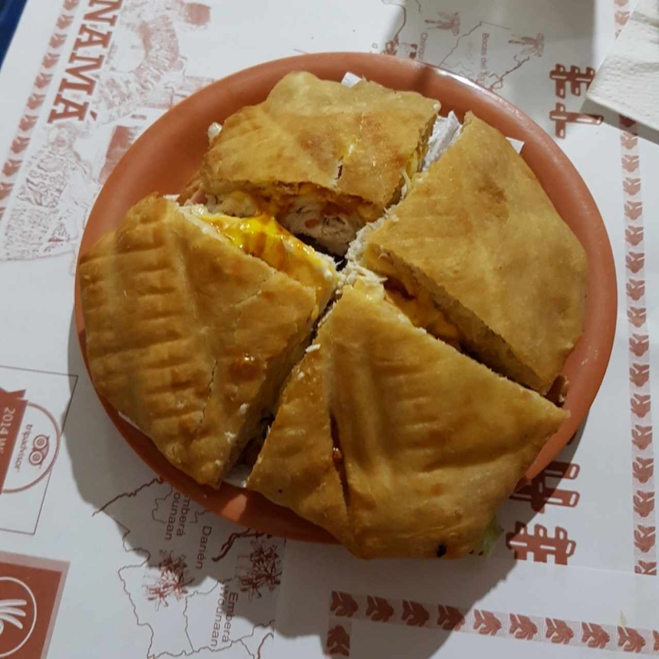 Emparedado de Combinación en Hojaldre
