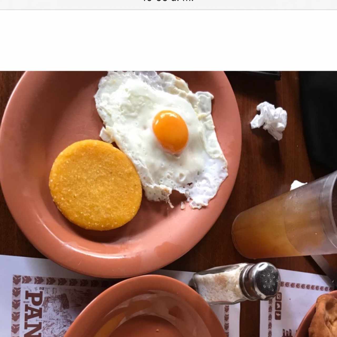 tortillas con hojaldres y huevo frito 😍
