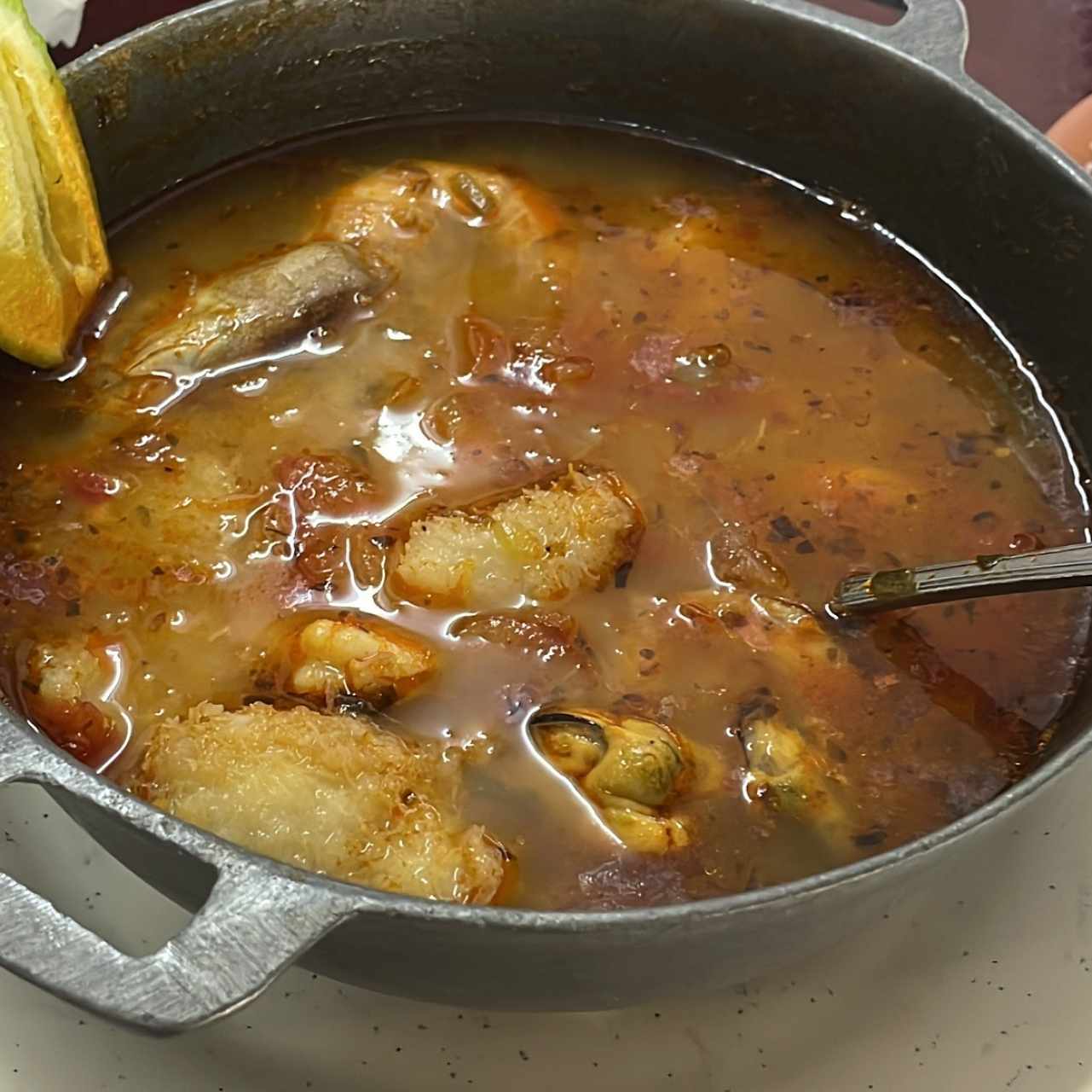 Mariscos - Sopa de Mariscos