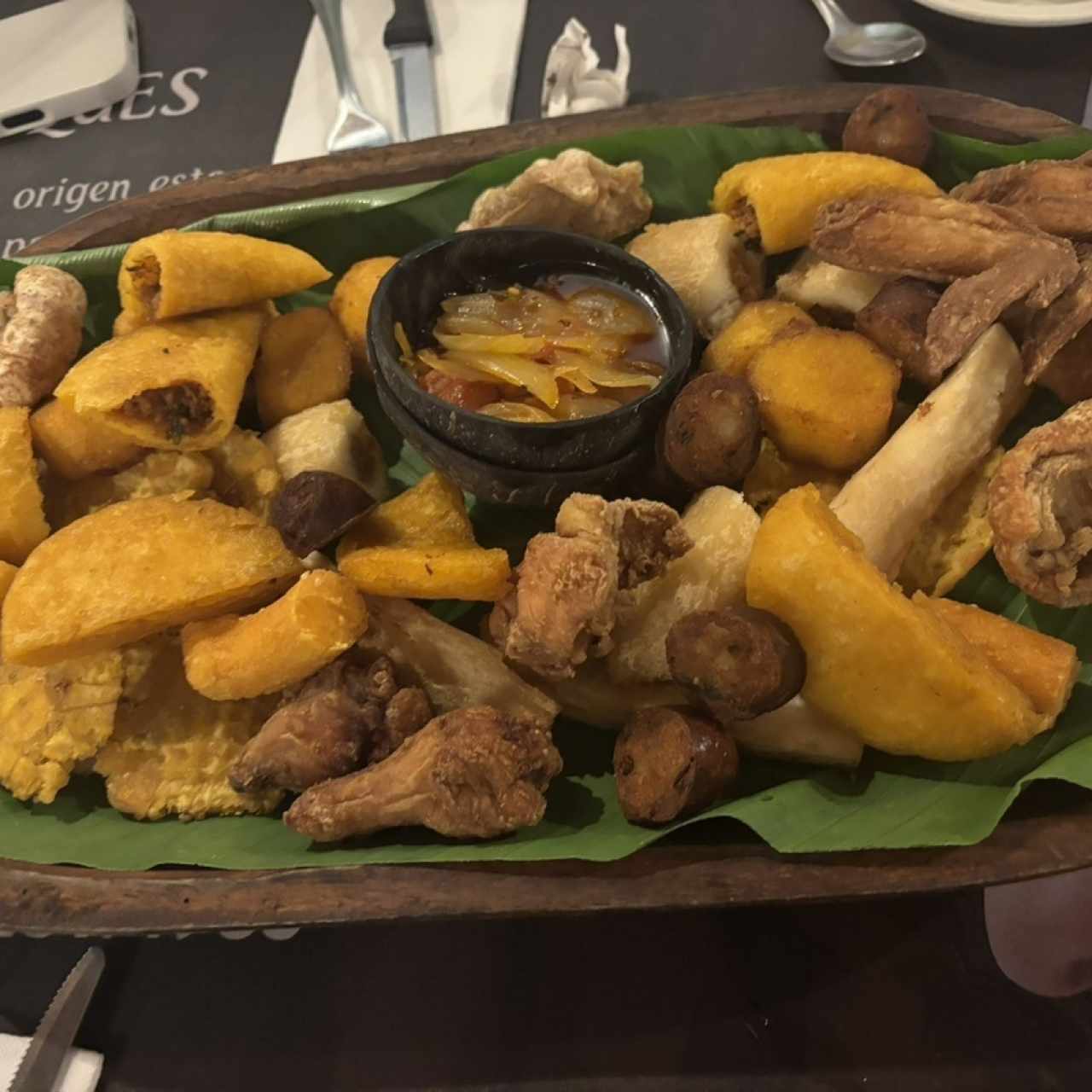 Bandeja Tipica Panamena Mediana