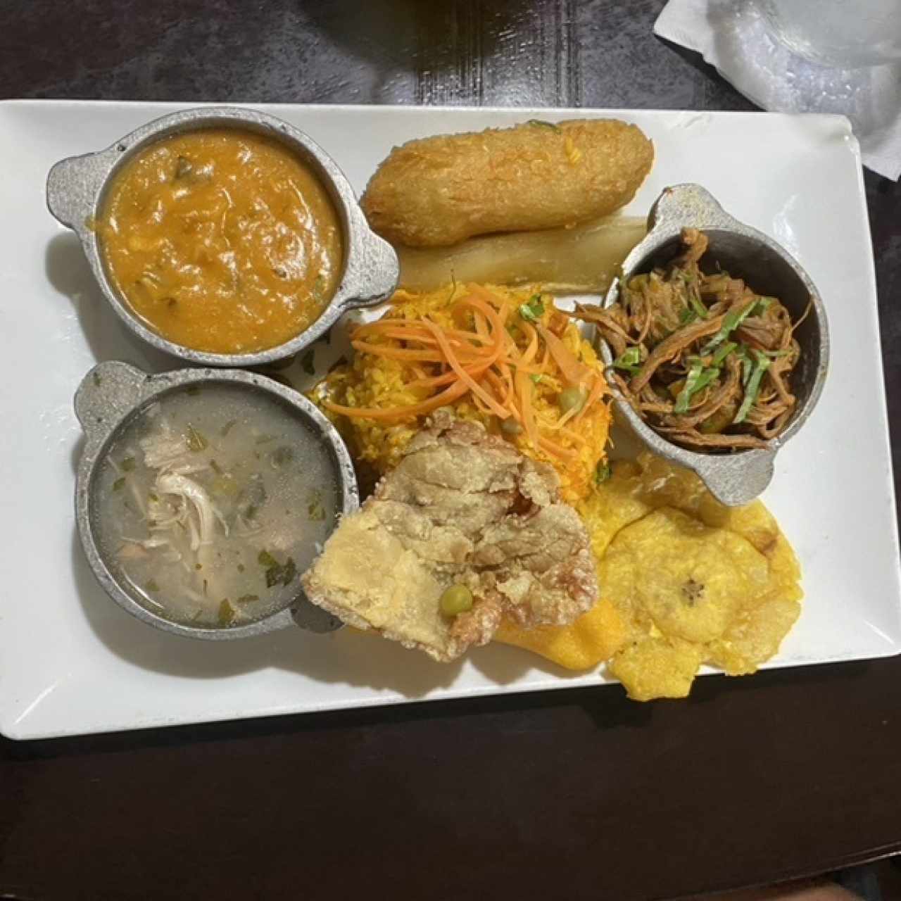 Bandeja Tipica Panamena Chica