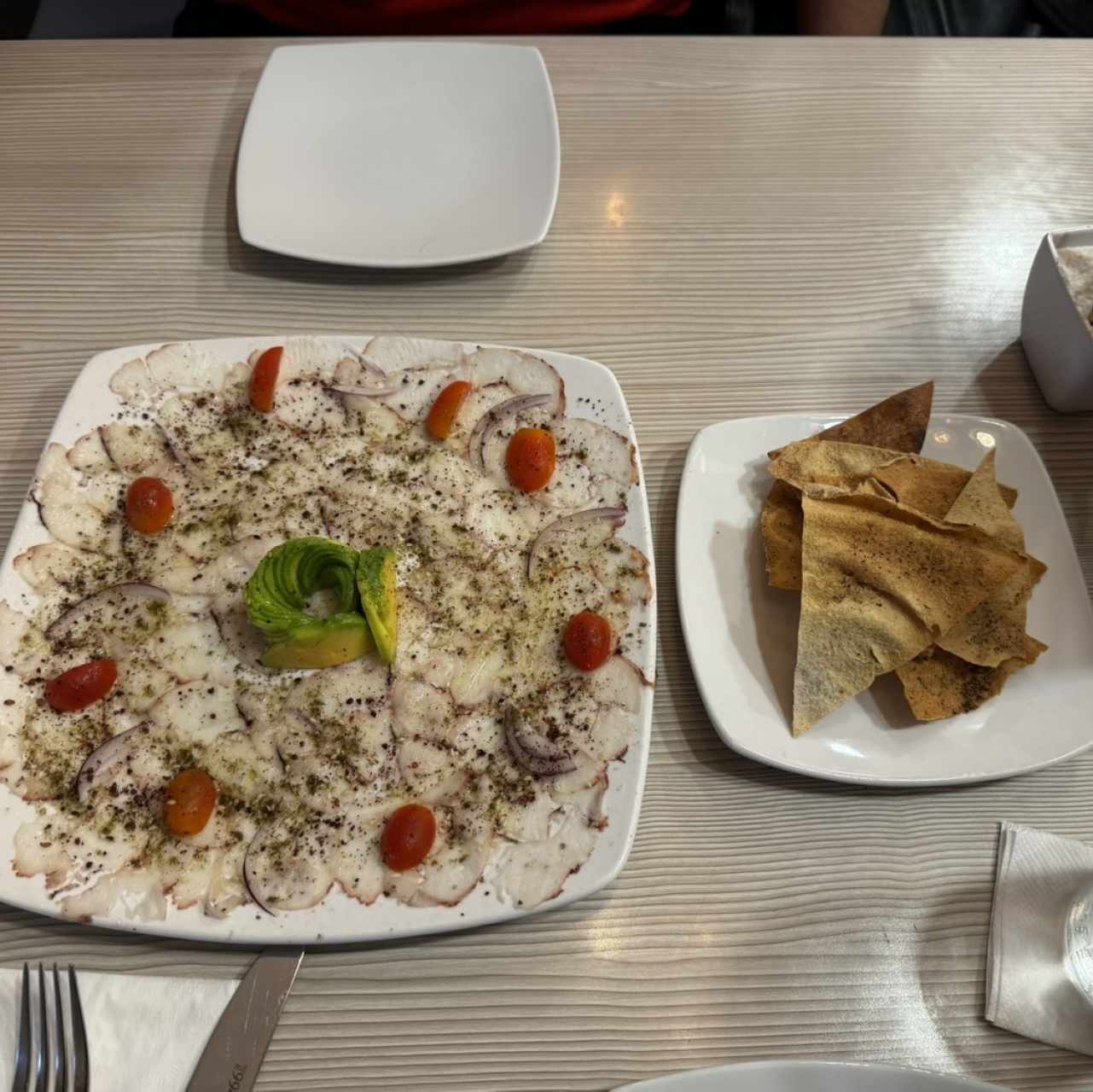 Carpaccio de Pulpo
