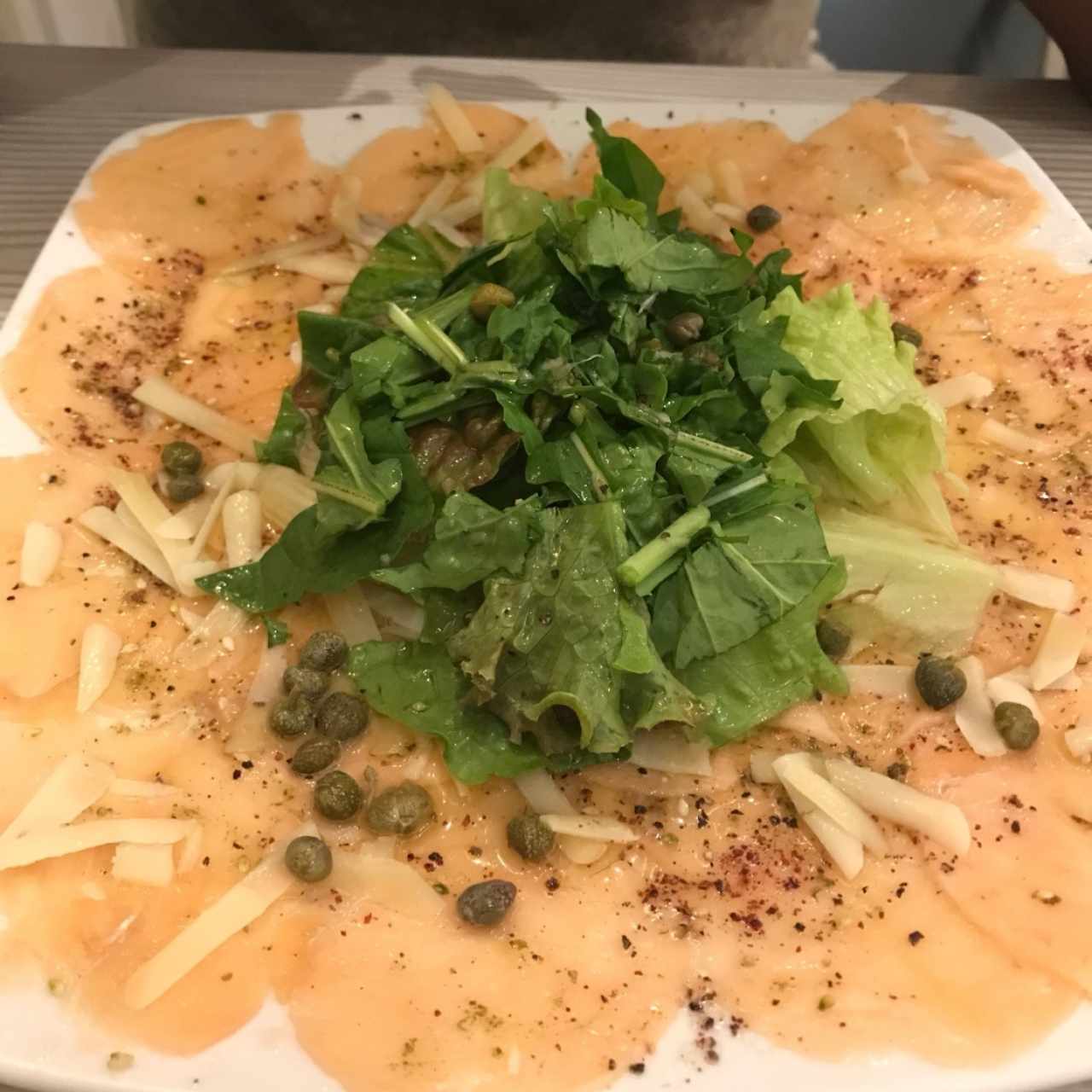 Carpaccios - Carpaccio de salmón