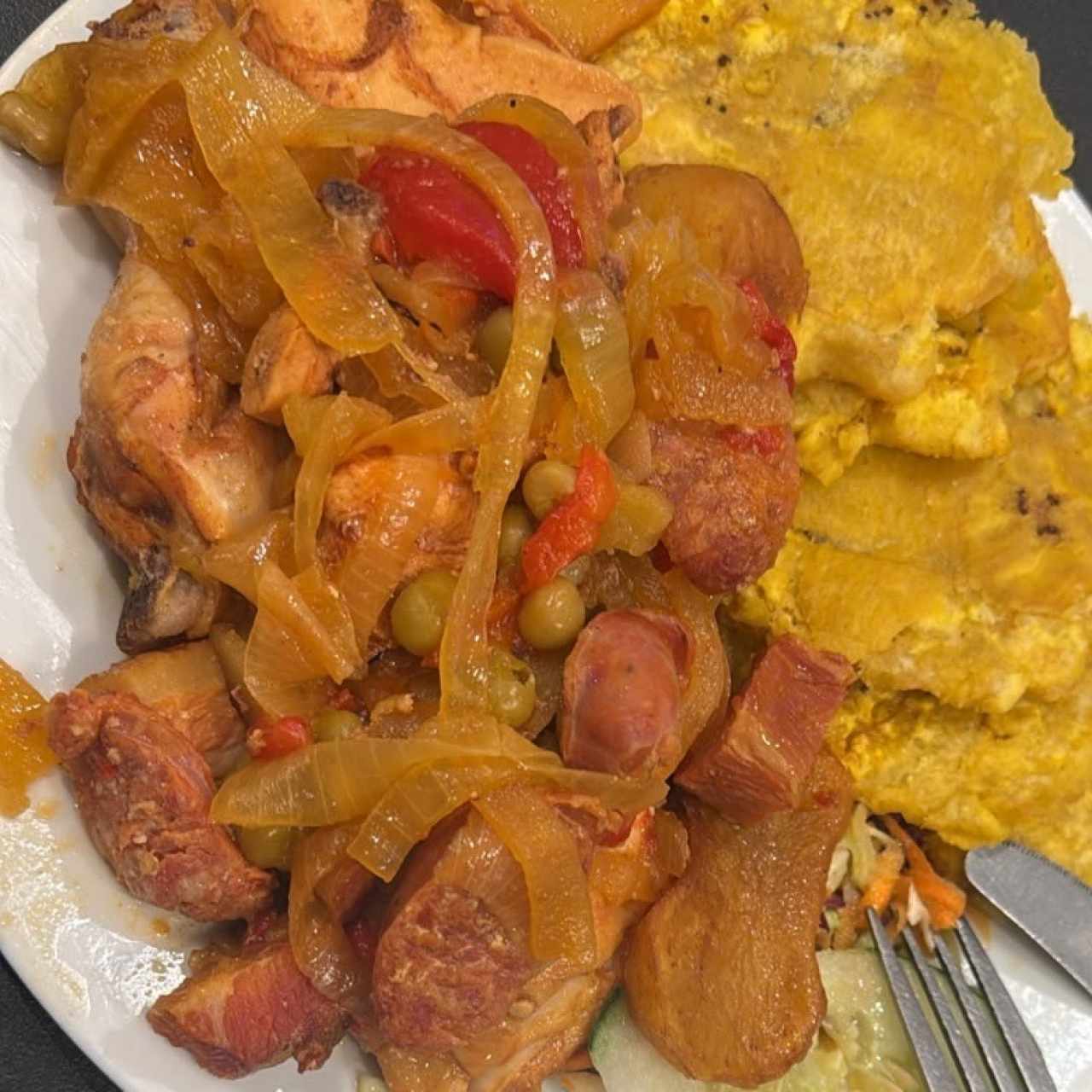 Pollo a la española 