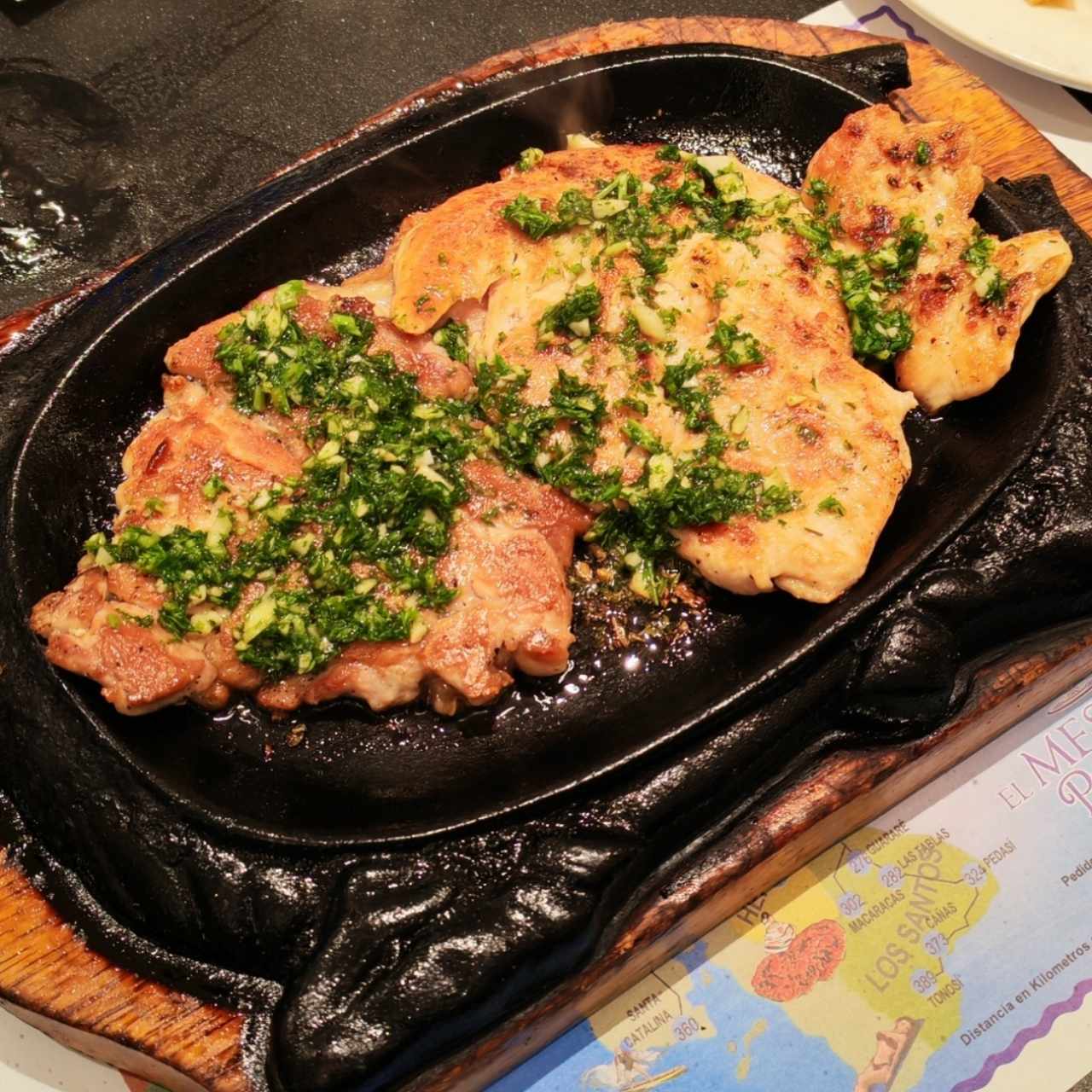Filete de Pollo al Carbón