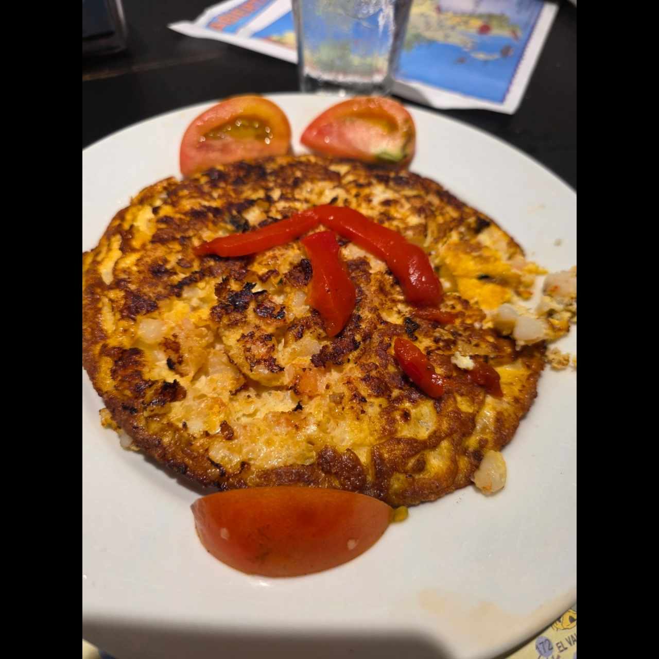 Tortilla de Camarones