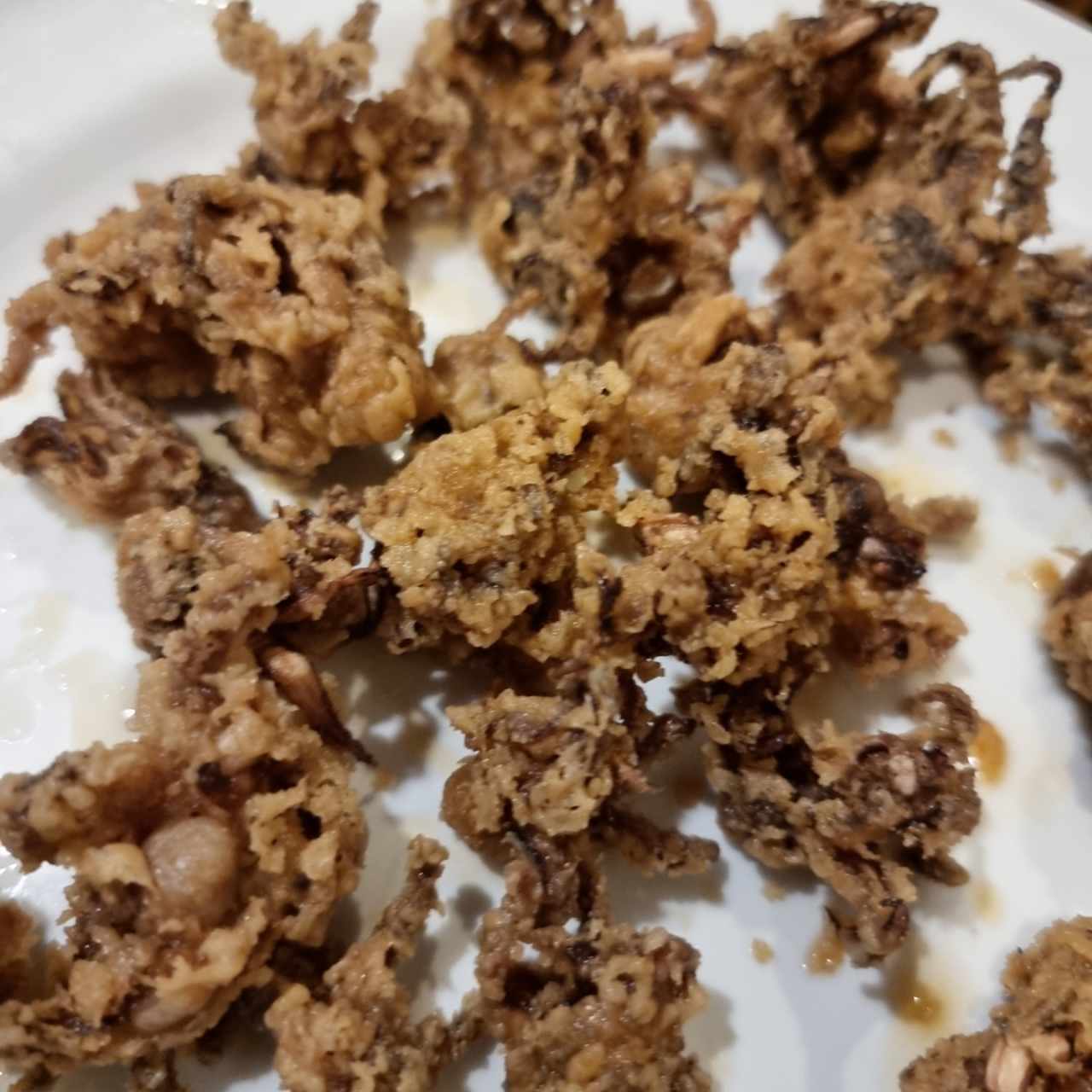 arañitas de calamar