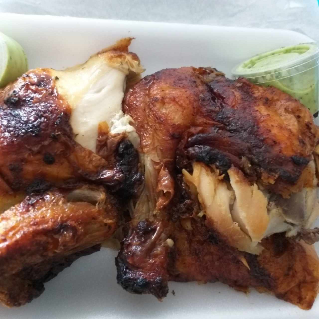 Platos - 1/2 de Pollo