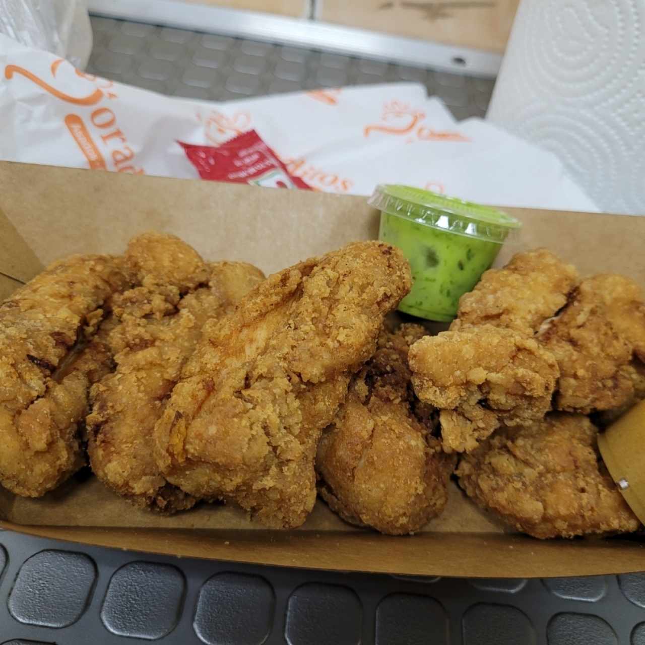 Tiras de Pechuga Apanadas