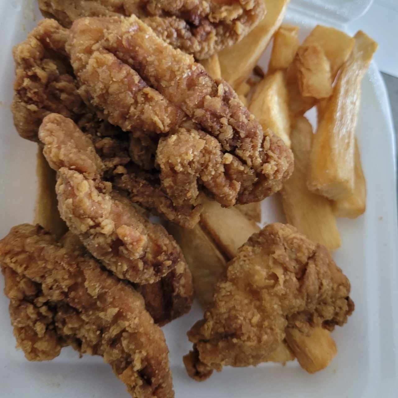 Tiras de Pollo Apanadas