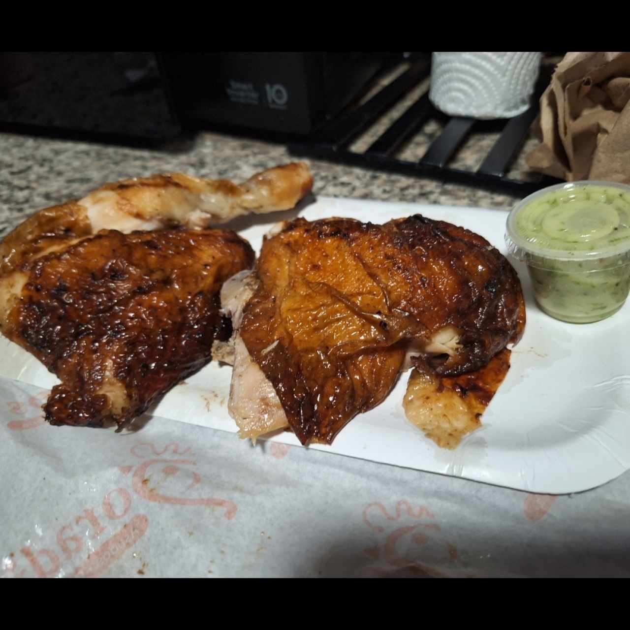 Platos - 1/4 de Pollo