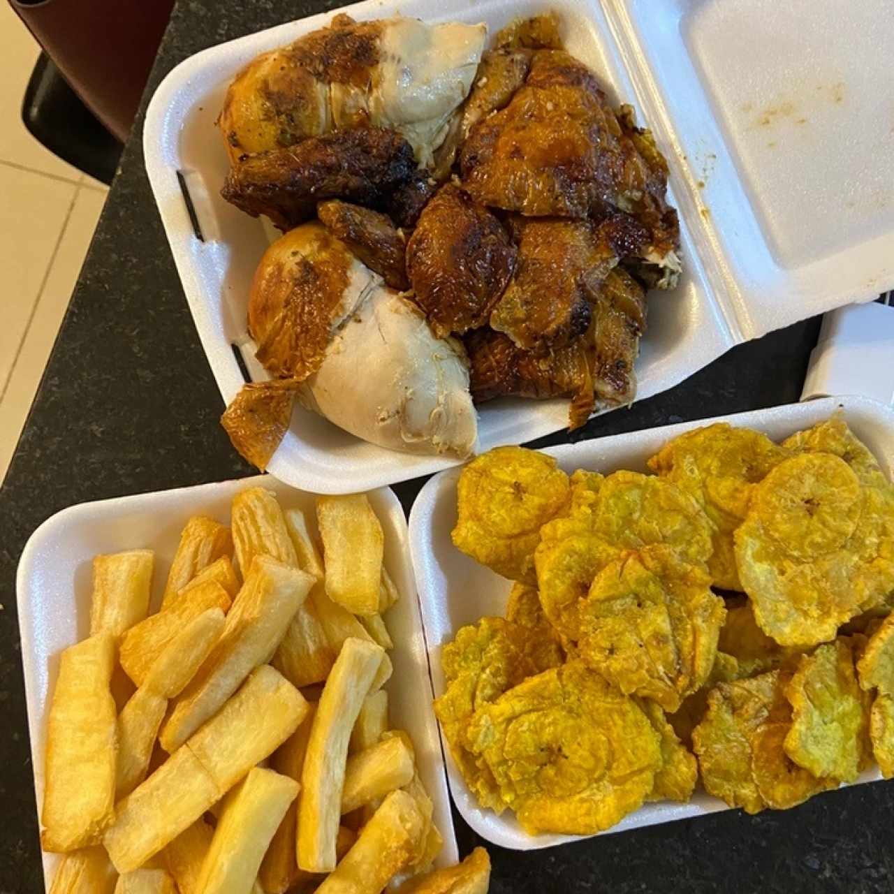 Platos - 1/2 de Pollo