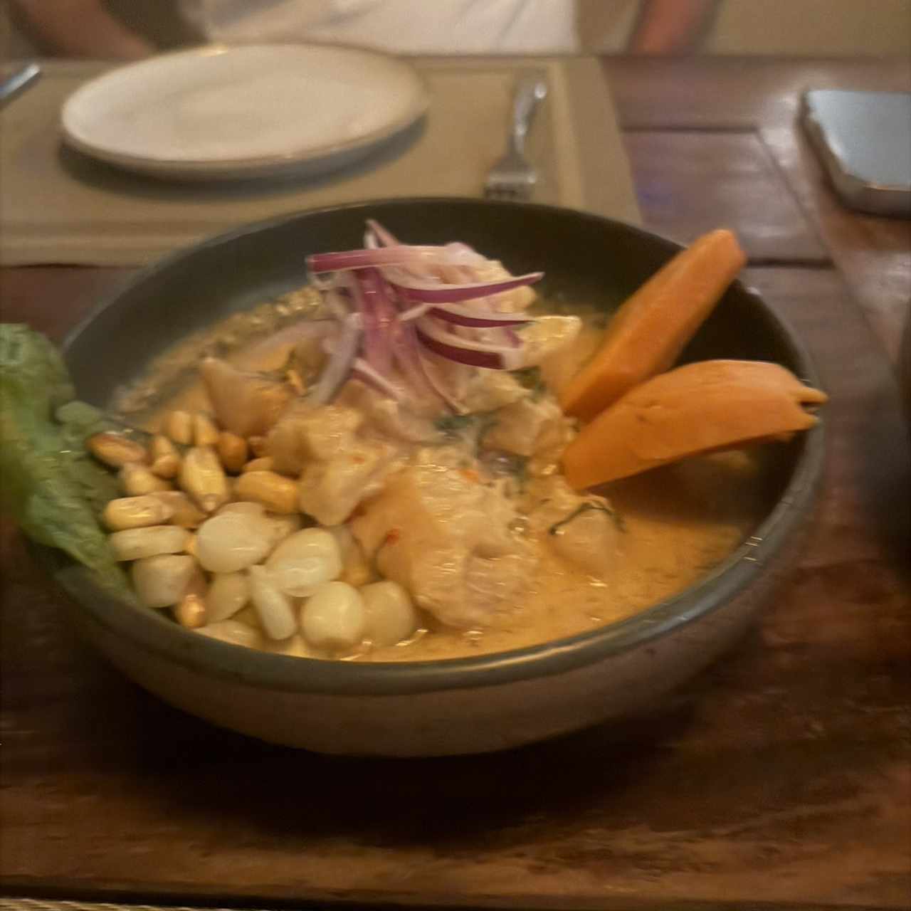 Ceviche de pescado 