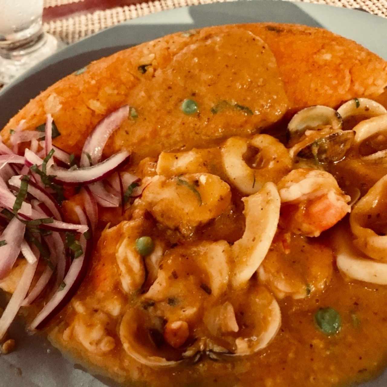 TACU TACU DE MARISCOS
