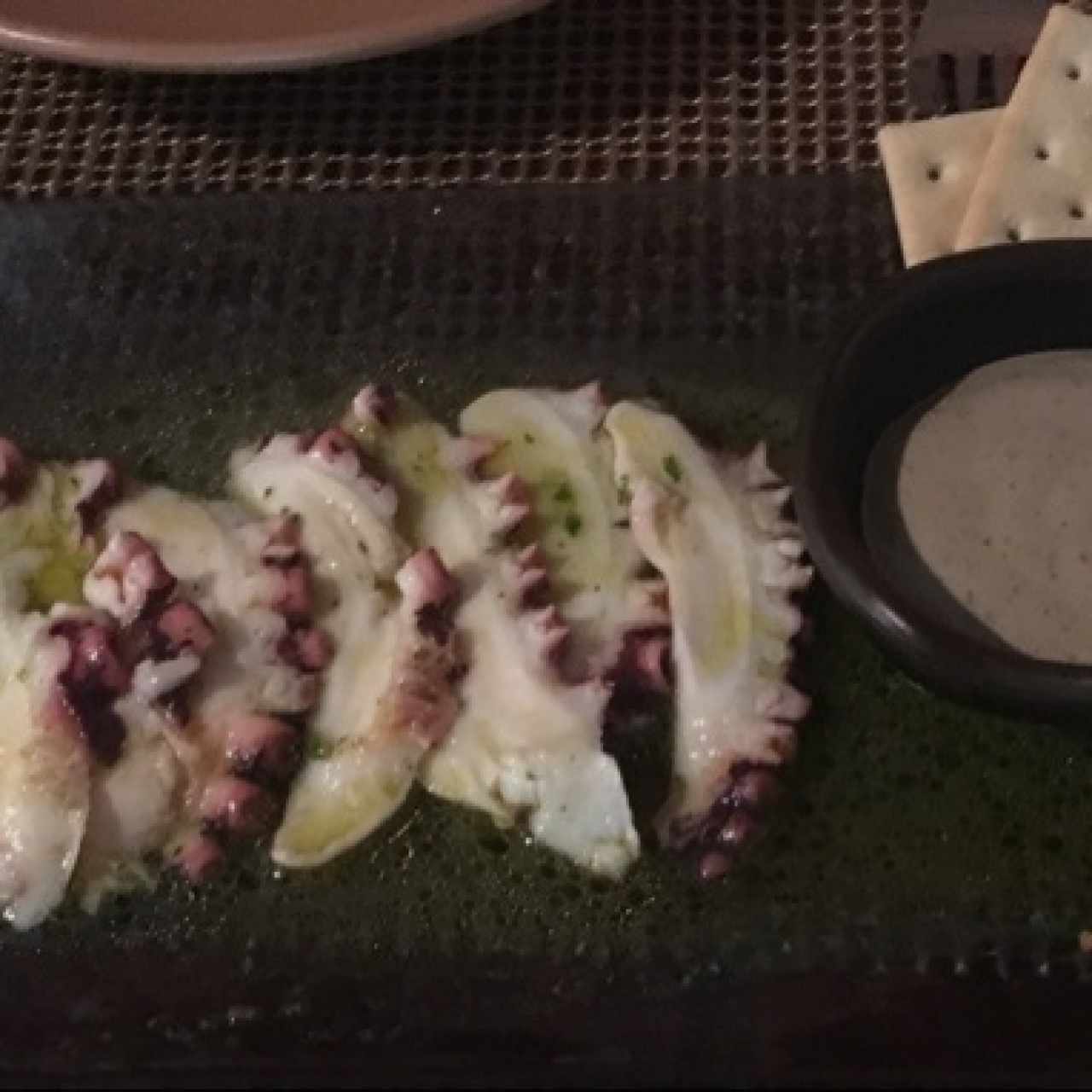 tiradito de pulpo