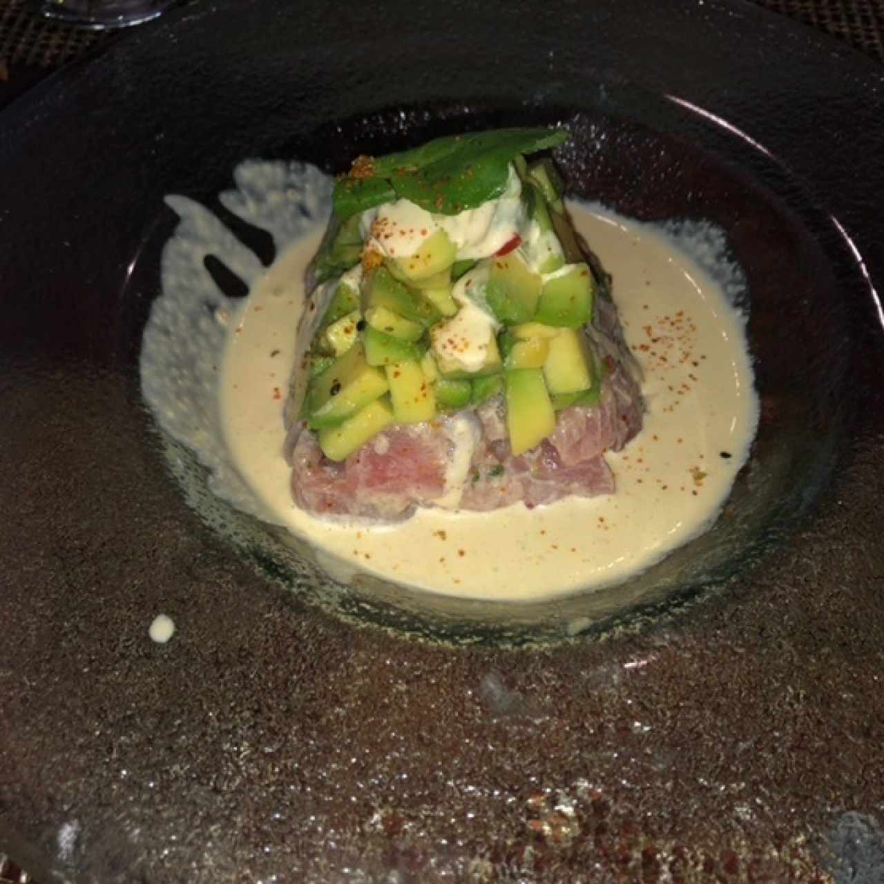 TARTAR DE ATÚN ACEBICHADO