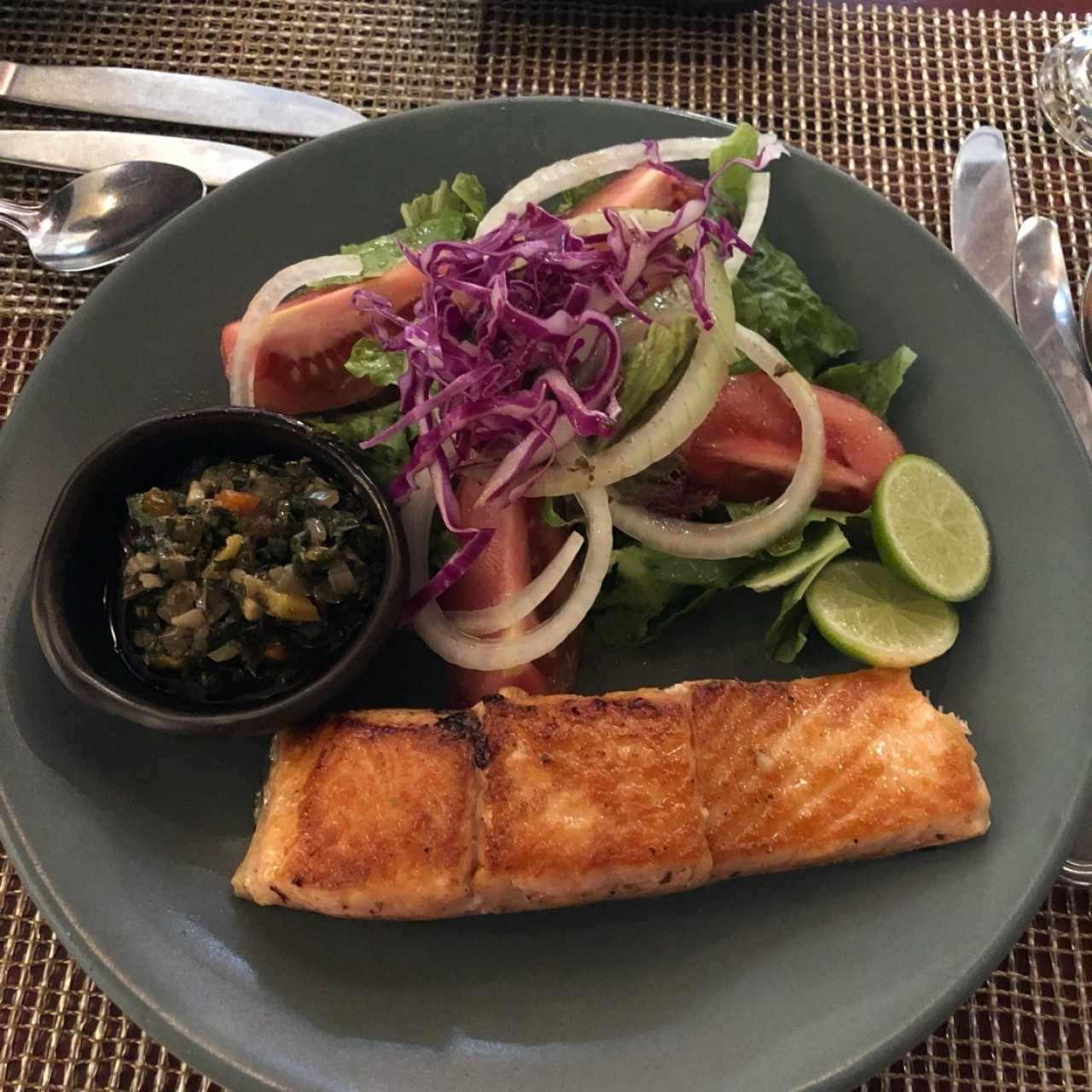 salmon a la parrilla