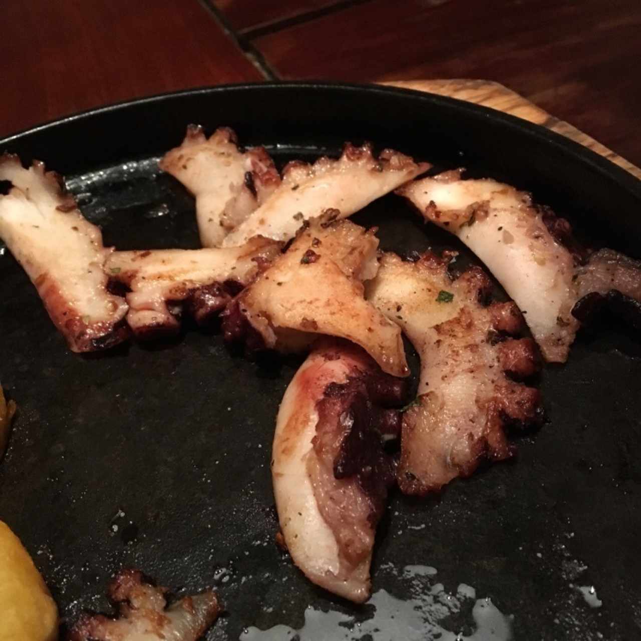 pulpo al carbón