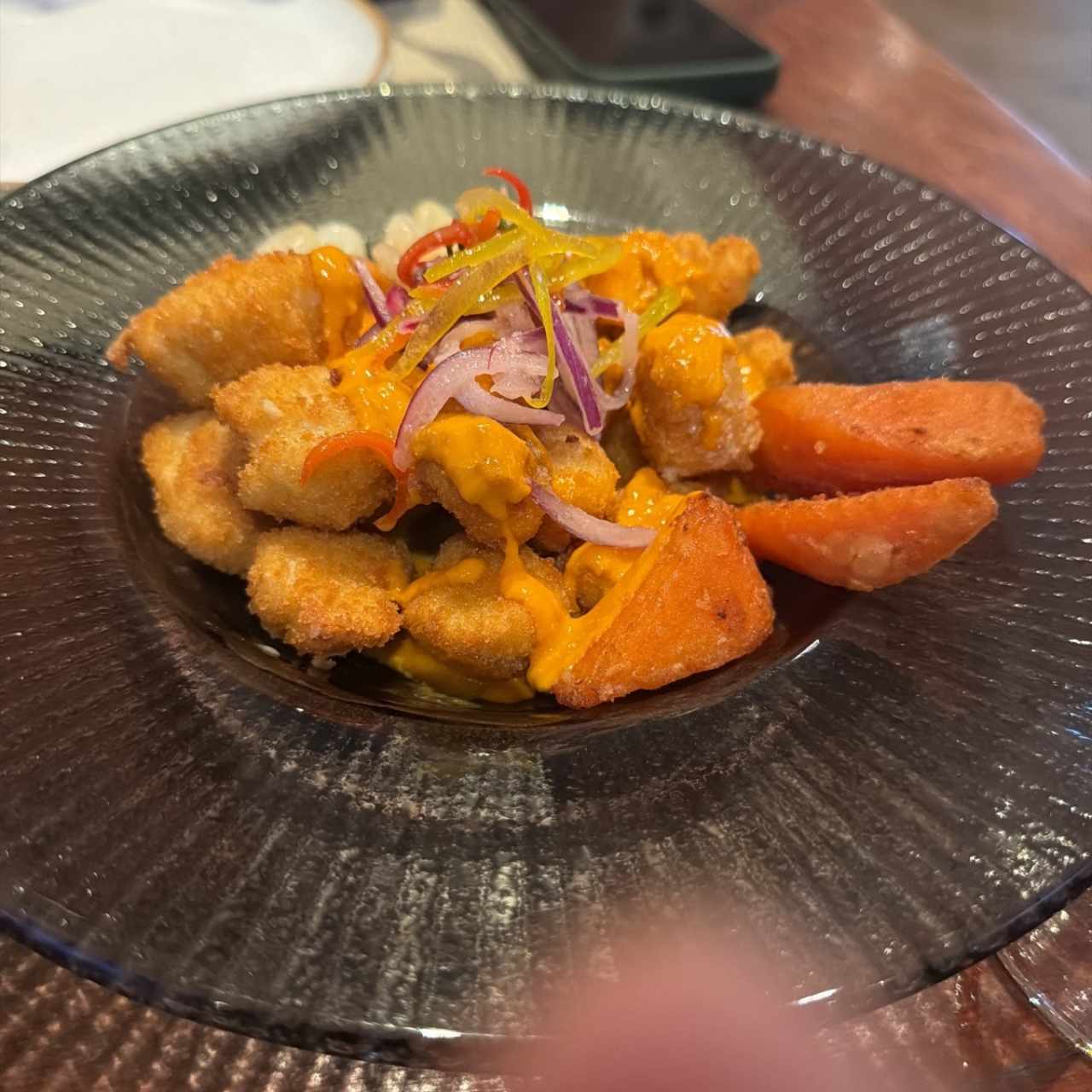 Cebiche frito