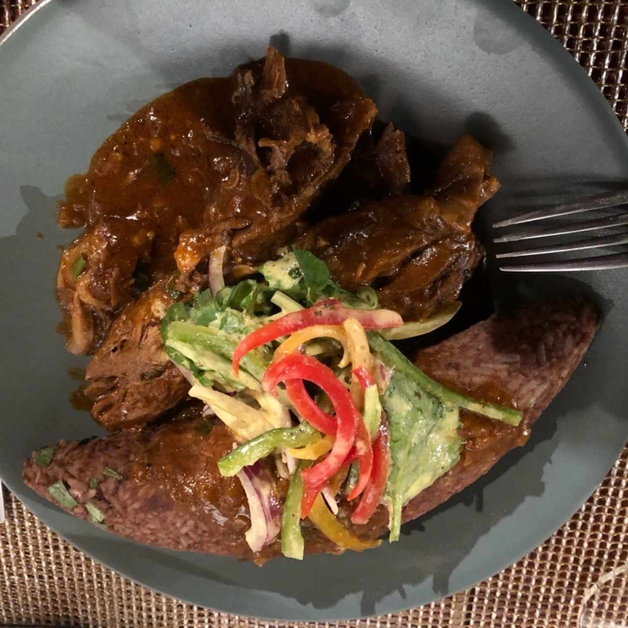 TACU TACU CON CORDERO A LA NORTEÑA