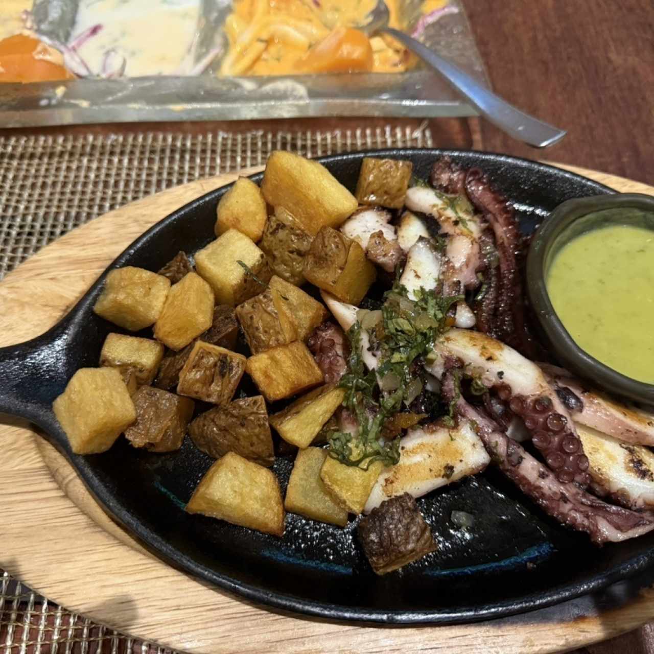 Pulpo a la parilla