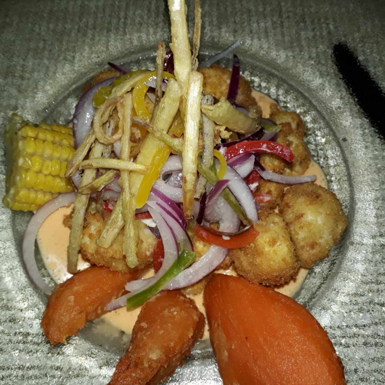 Ceviche frito