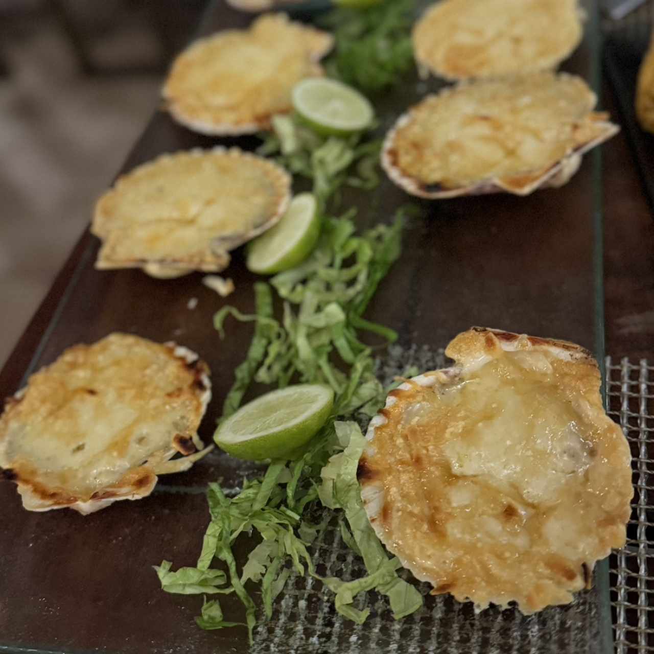 Ostras a la parmesana