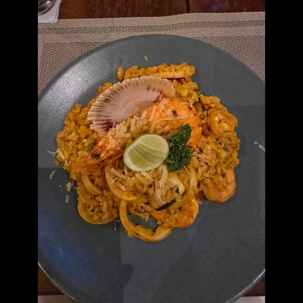 Arroz de mariscos
