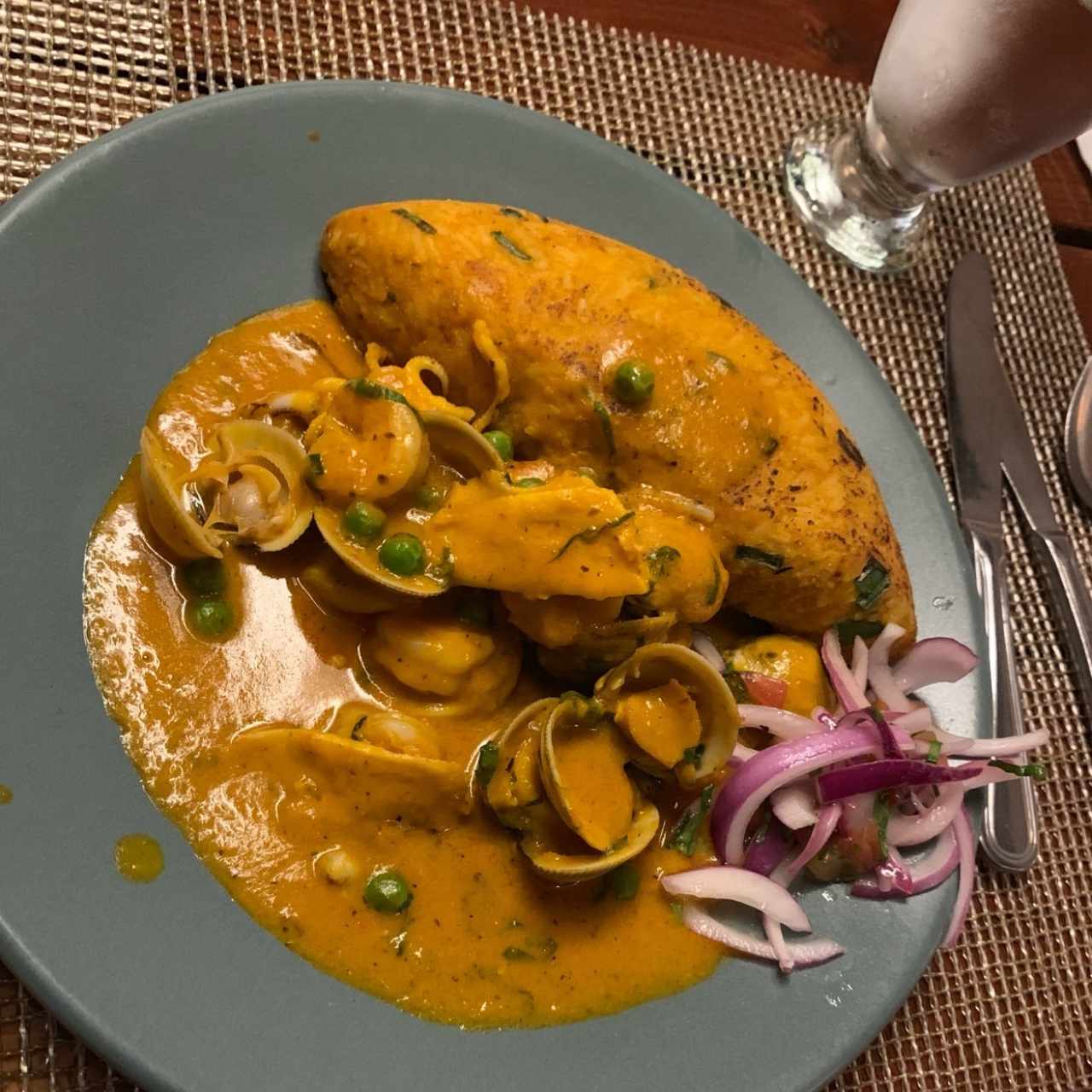 TACU TACU DE MARISCOS