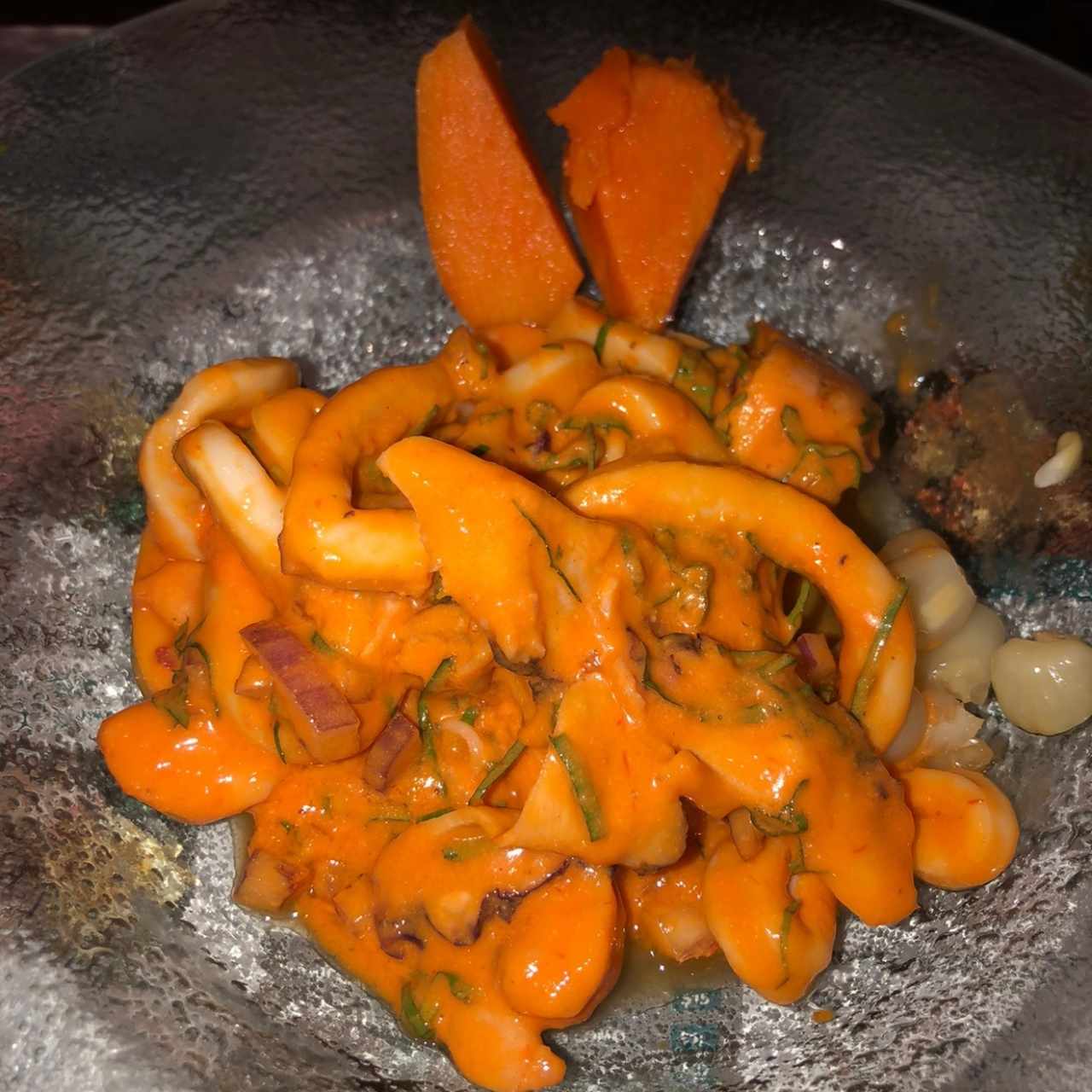 Cebiche a los tres ajies